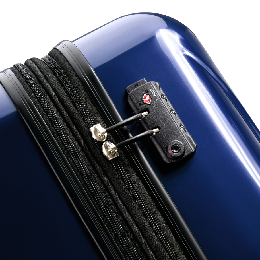 delsey-helium-aero-metallic-blue-3-piece-hardside-luggage-set-expandable-carry-o image 6
