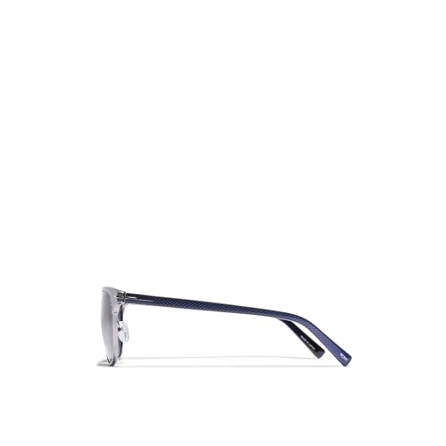 tumi-009-unisex-square-sunglasses-55mm-gunmetal-aluminum-frame-uv-protection-wit image 7