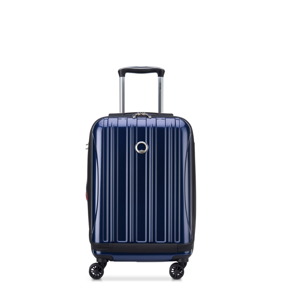 delsey-helium-aero-metallic-blue-3-piece-hardside-luggage-set-expandable-carry-o image 2