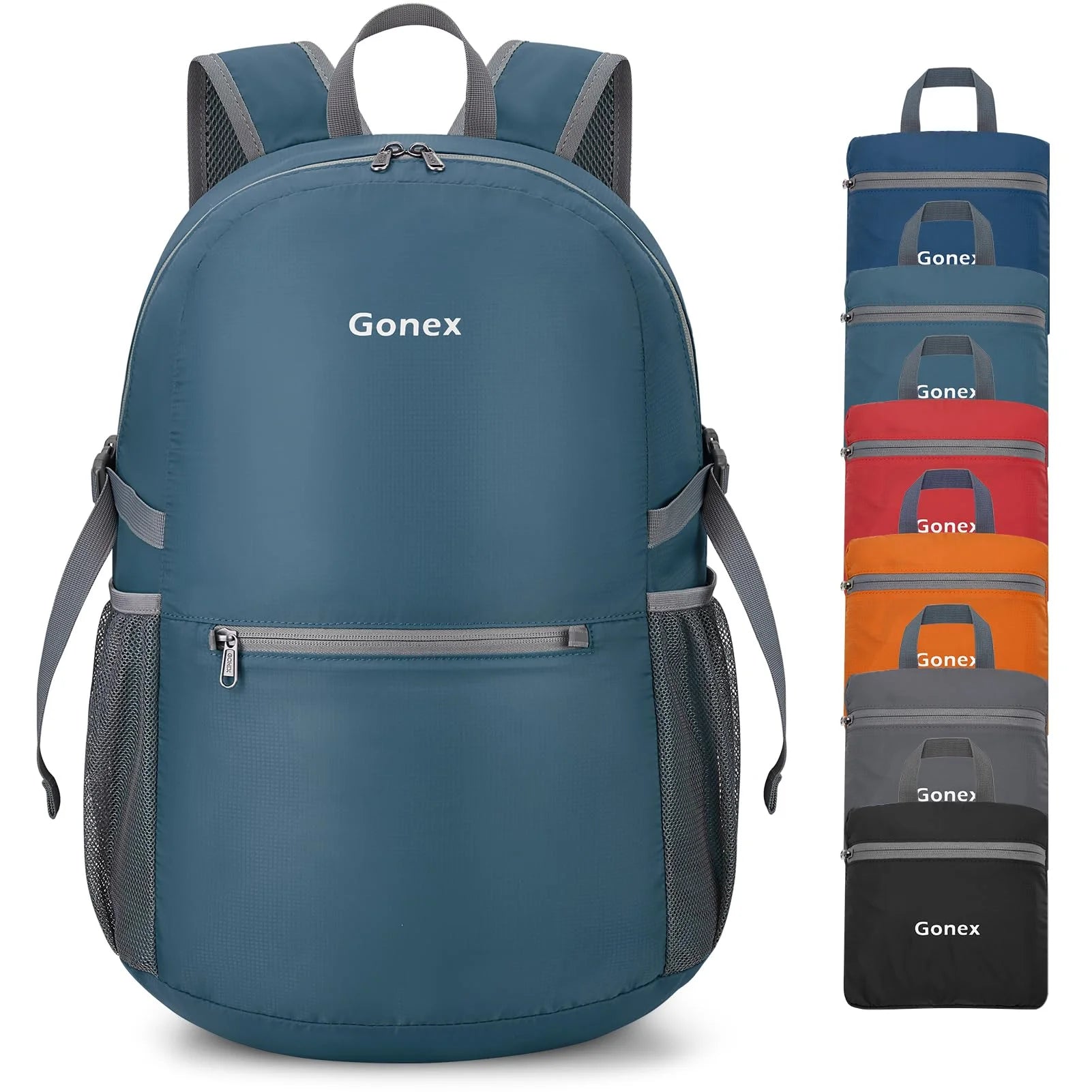 gonex-30l-lightweight-packable-backpack-ultra-light-foldable-daypack-dark-blue-3 image 6