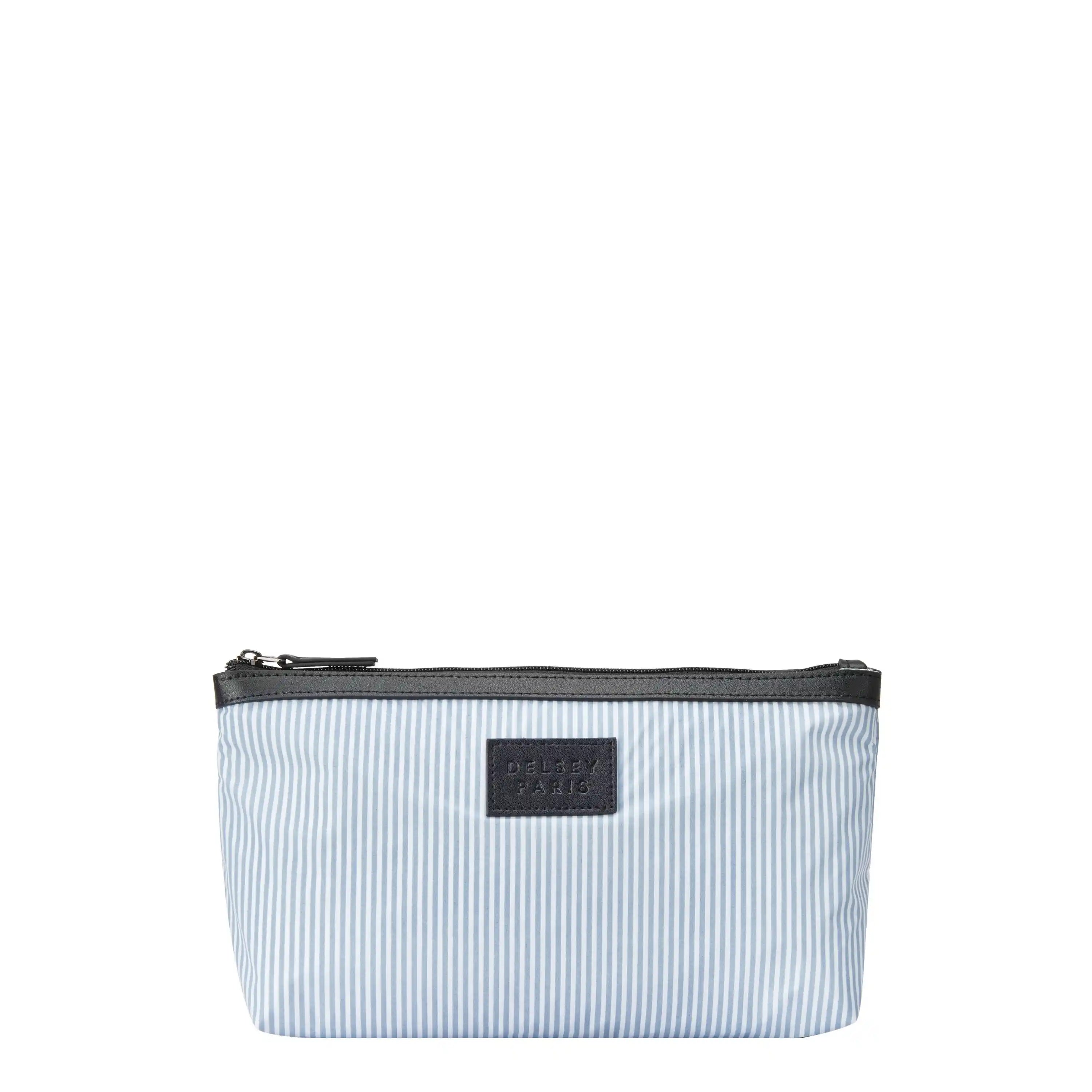 delsey-paris-wagram-briefcase-in-ballistic-nylon-with-leather-accents-rfid-prote image 4