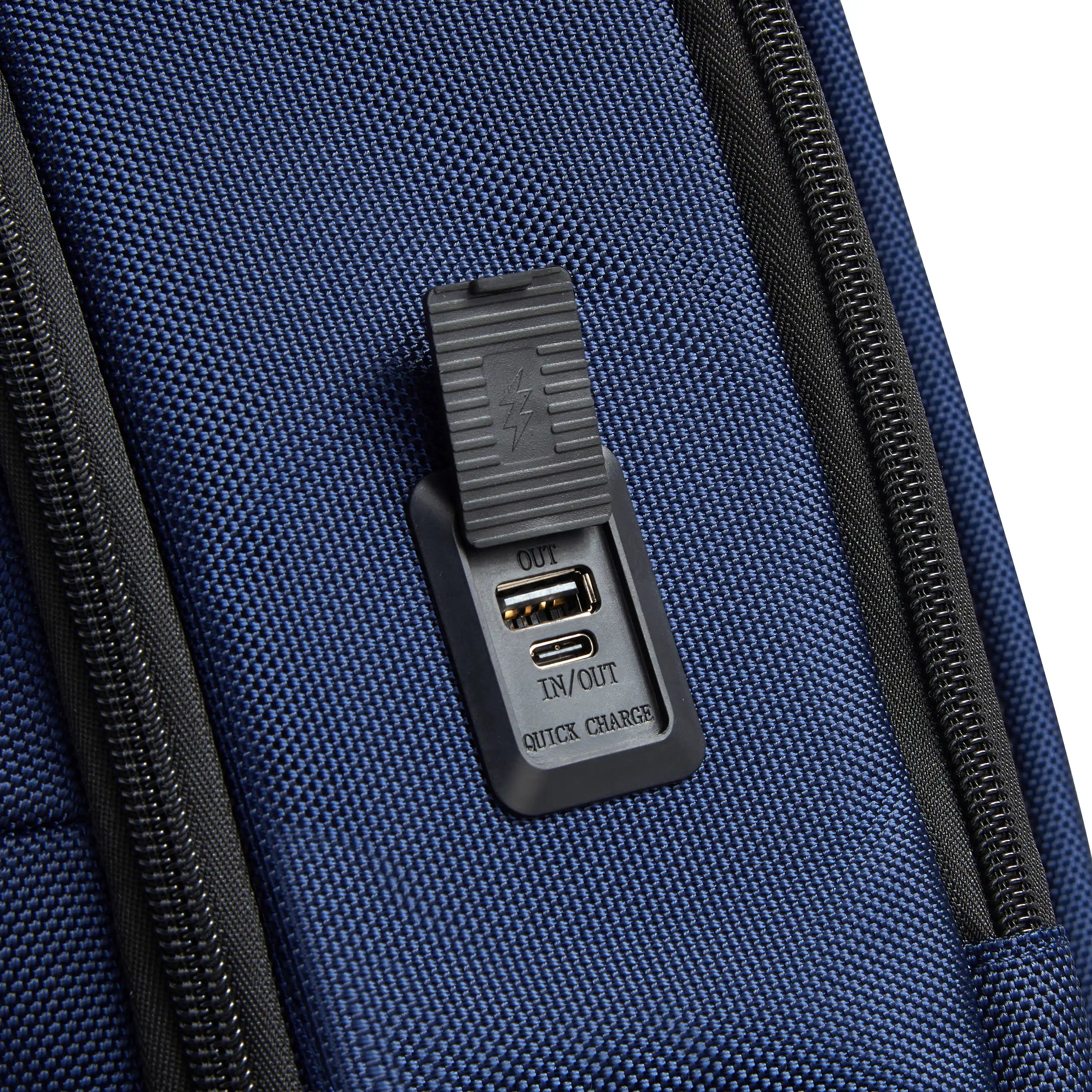 delsey-wagram-laptop-backpack-ballistic-nylon-business-travel-backpack-with-15-6 image 6