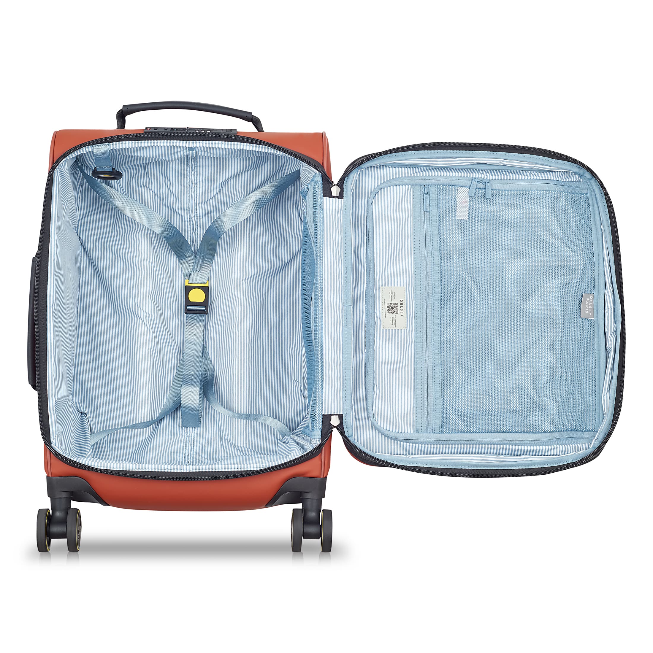 delsey-turenne-soft-expandable-carry-on-spinner-recycled-water-resistant-softsid image 2
