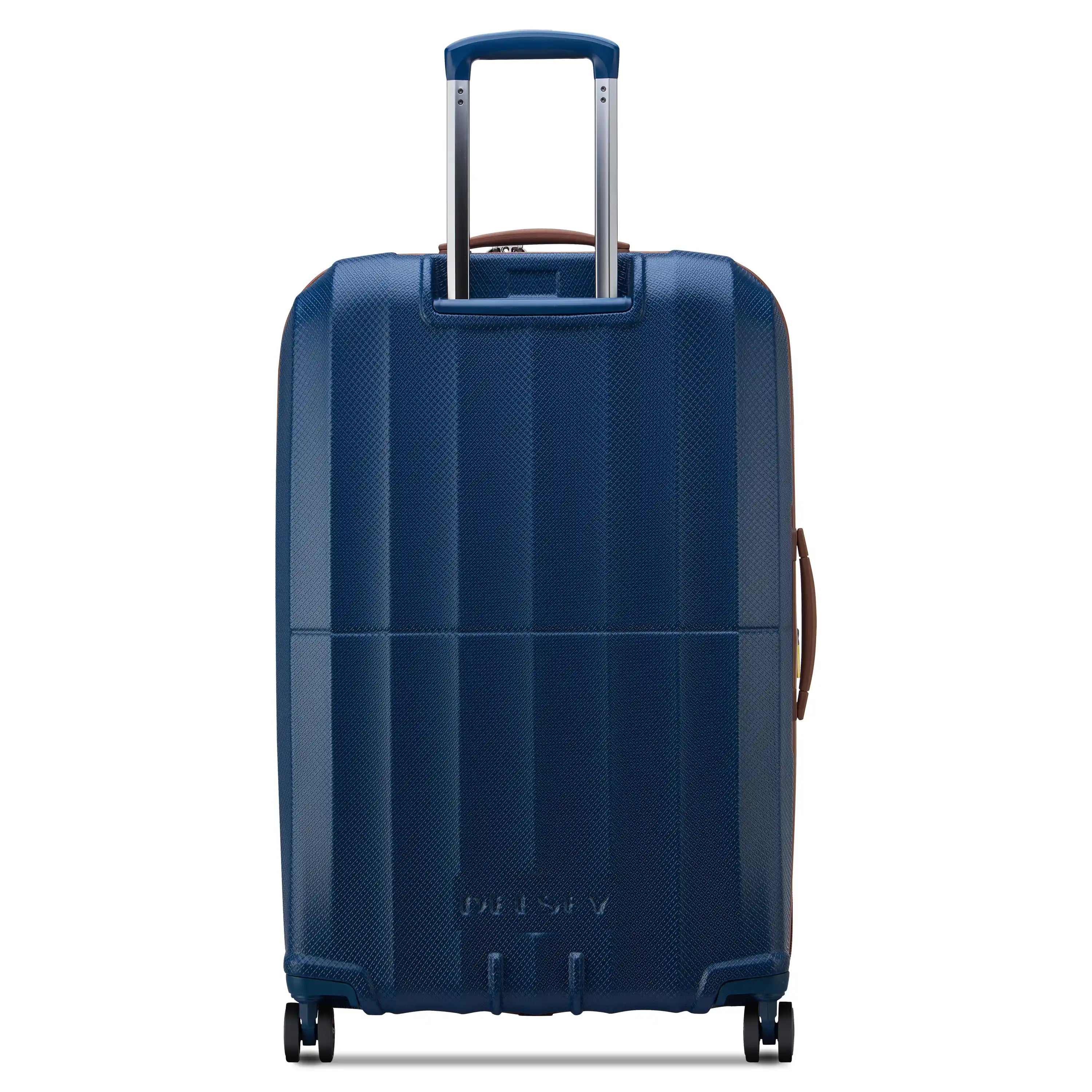 delsey-carrousel-large-expandable-spinner-checked-hardside-luggage-with-elastic- image 7