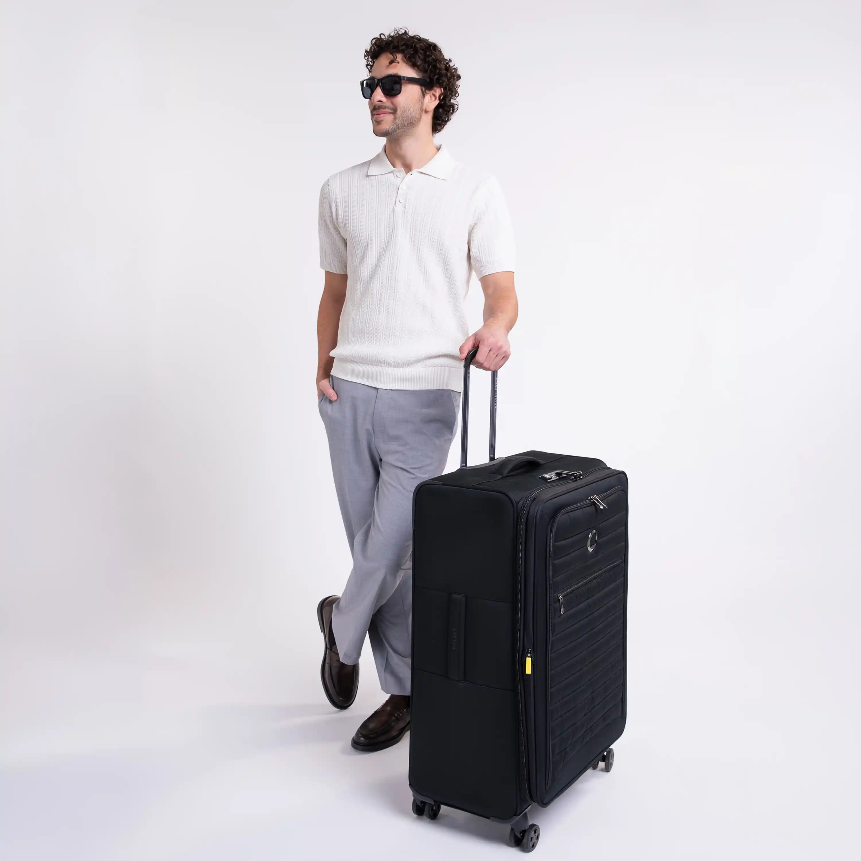 delsey-cruise-3-0-softside-large-expandable-spinner-29-checked-luggage-with-over image 2