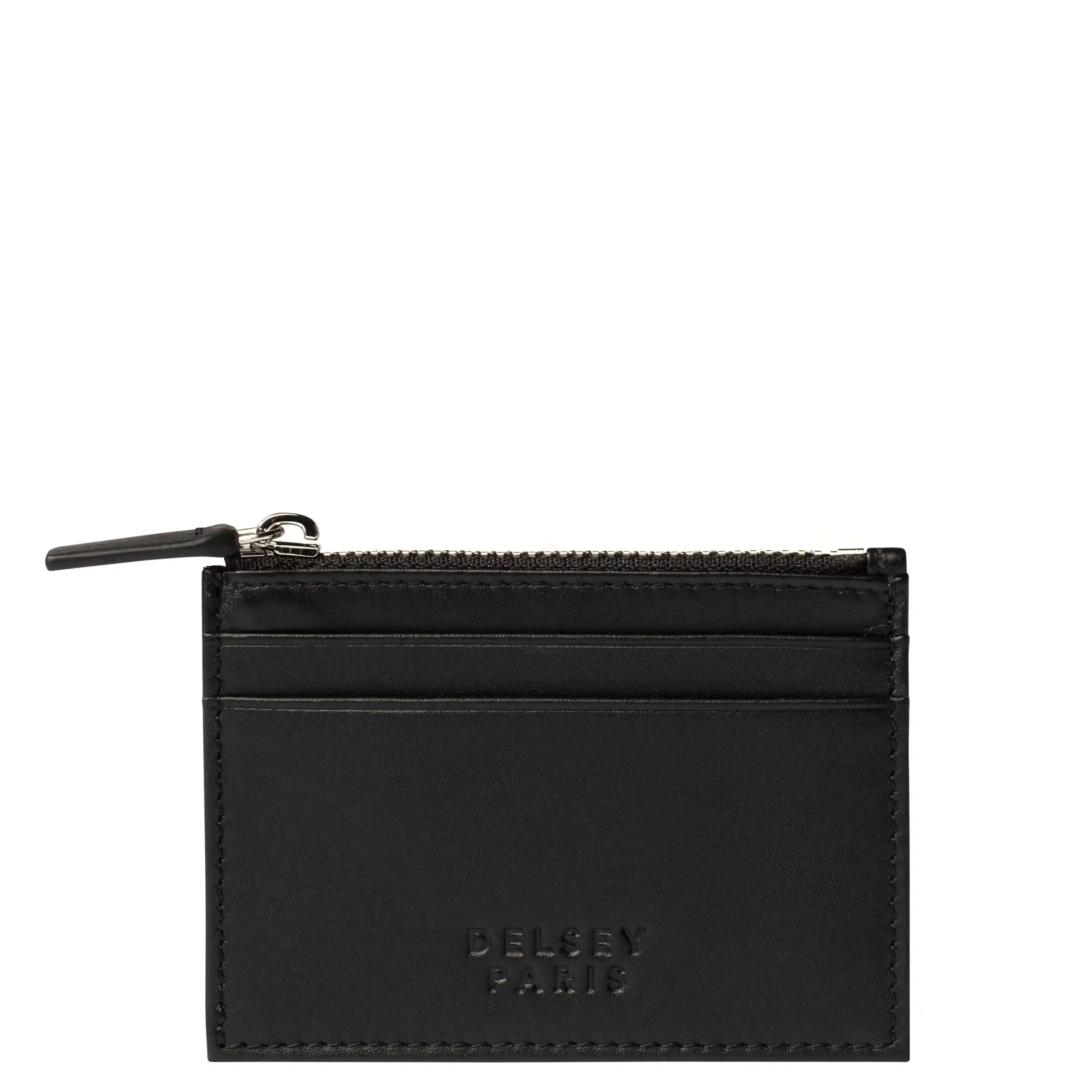 delsey-paris-the-leather-collection-card-holder-genuine-leather-rfid-wallet-with image 2