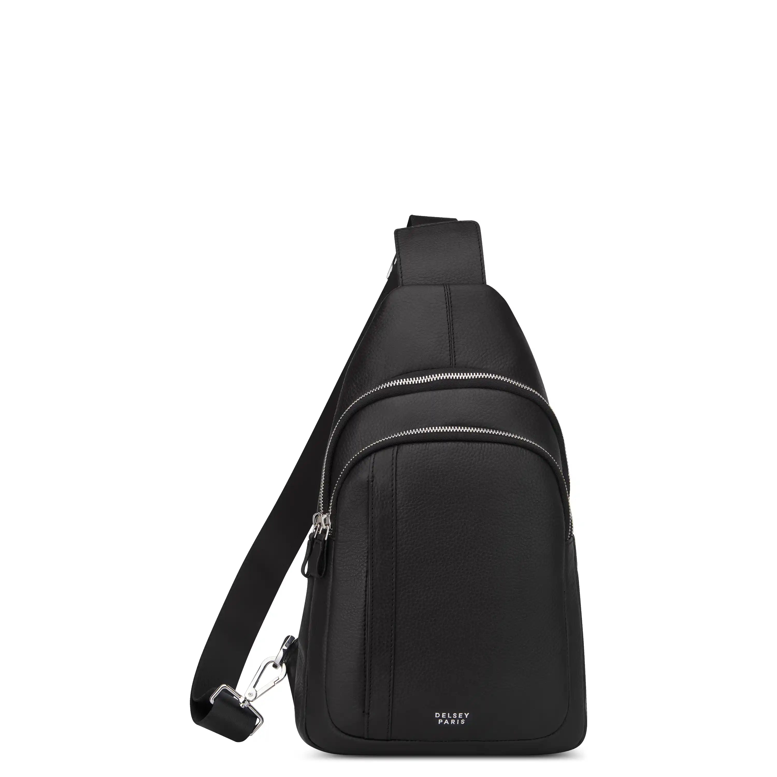 delsey-paris-the-leather-collection-genuine-leather-sling-bag-80th-anniversary-c image 1