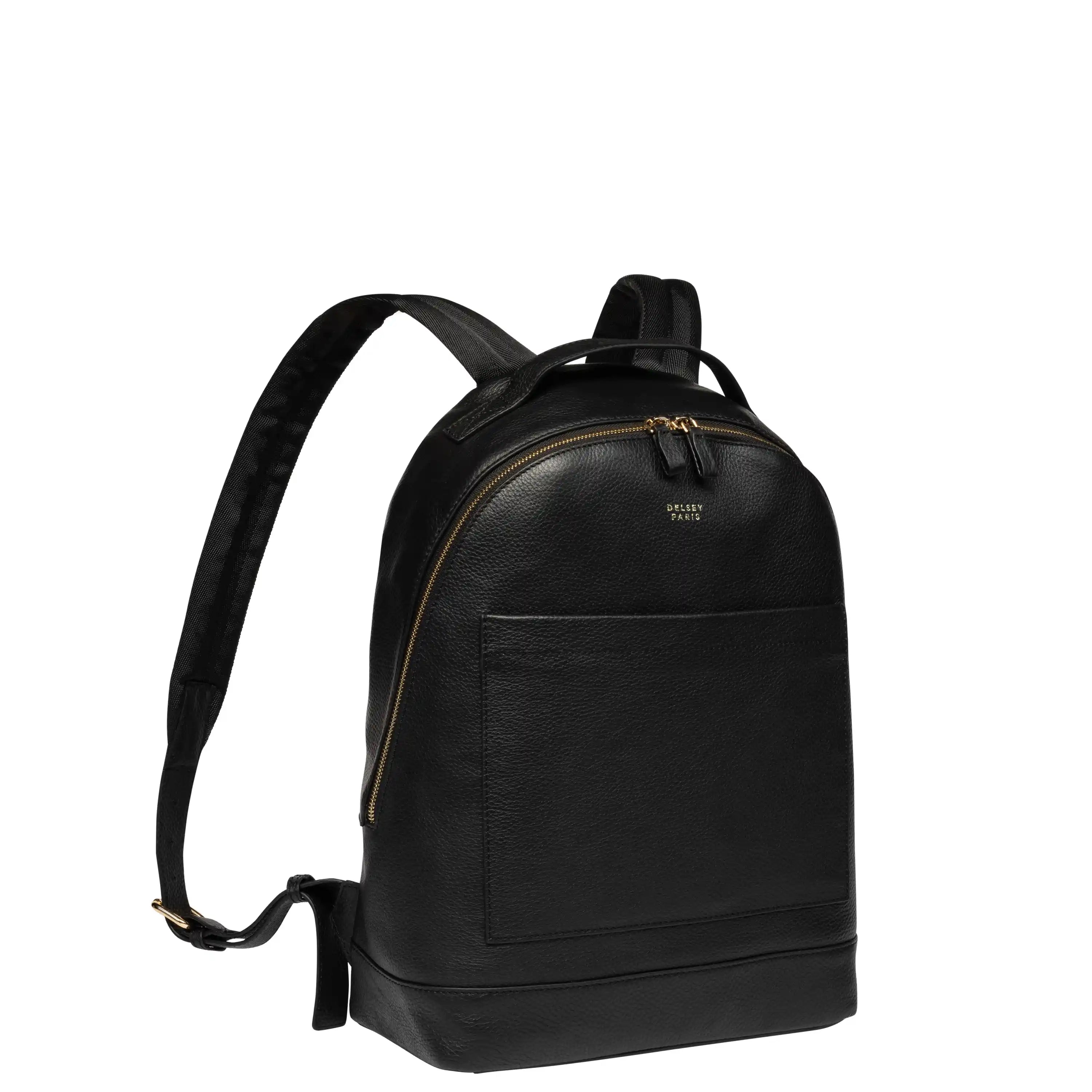 delsey-the-leather-collection-leather-backpack-with-14-laptop-sleeve-and-luggage image 7