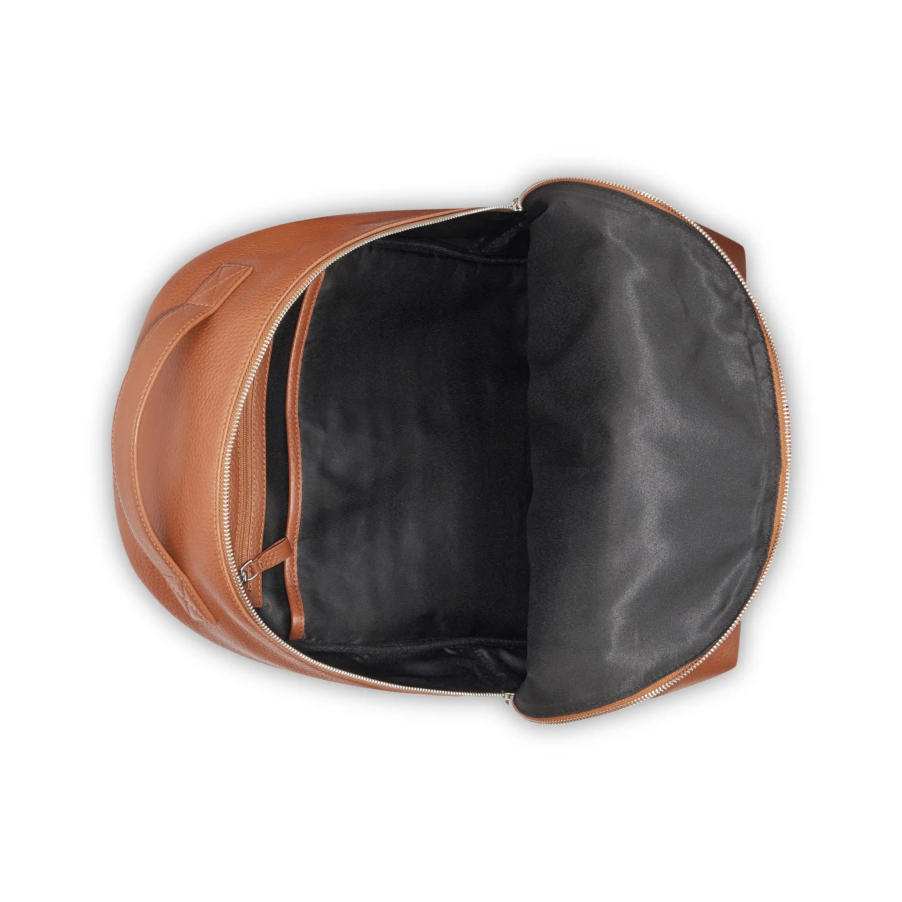 delsey-the-leather-collection-leather-backpack-with-14-laptop-sleeve-and-luggage image 3