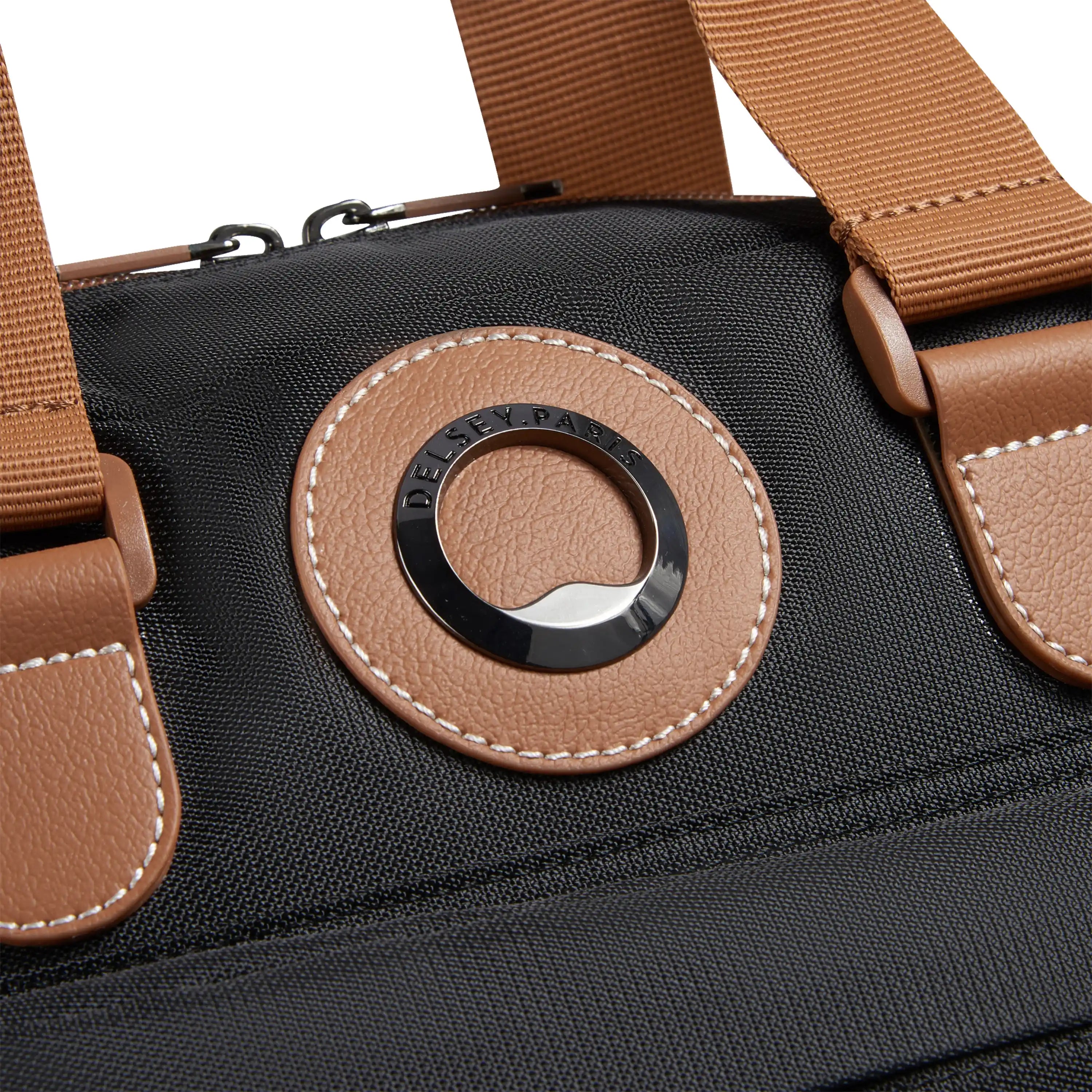 delsey-flanerie-se-laptop-backpack-parisian-polyester-vegan-leather-daypack-with image 7