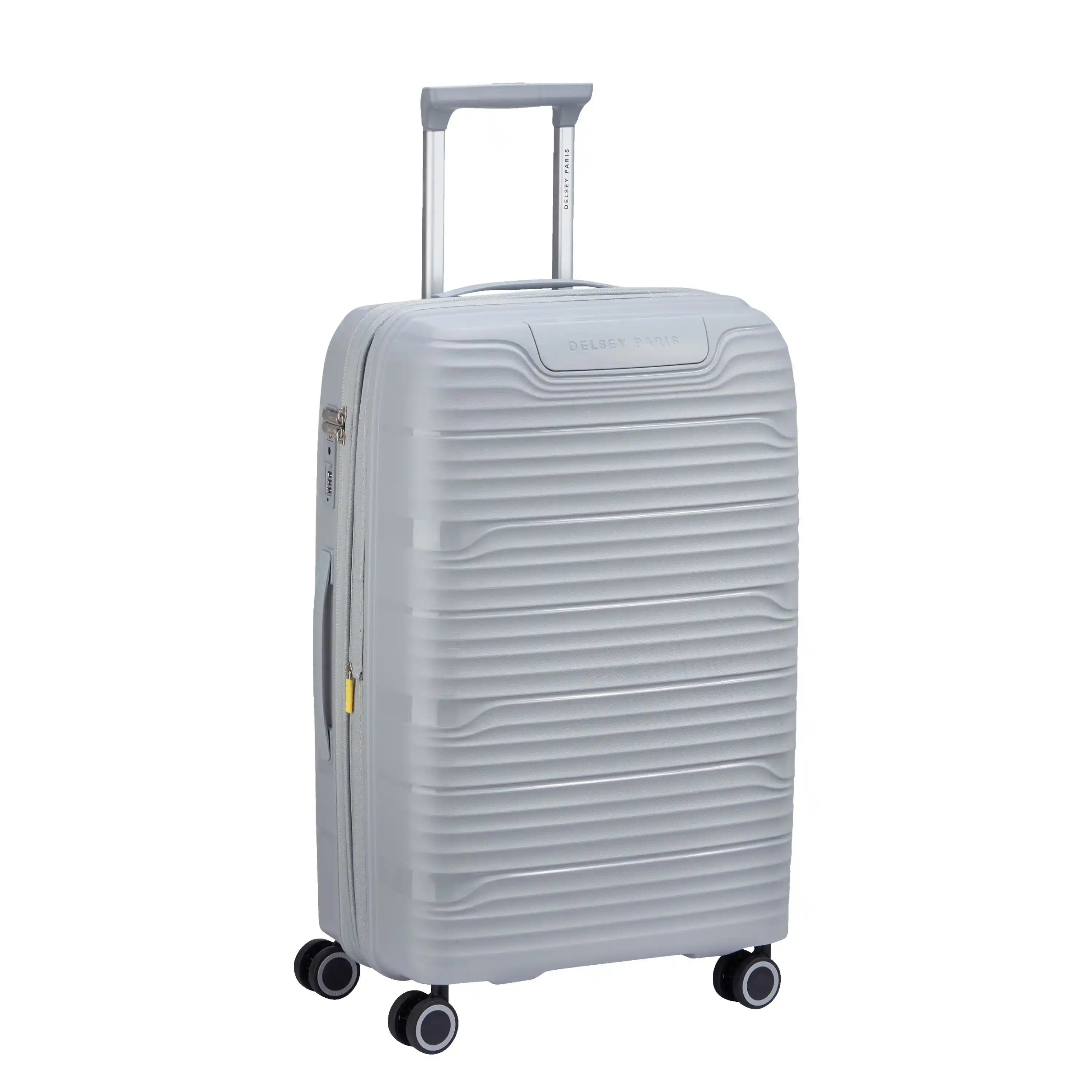 delsey-dune-25-inch-medium-expandable-hardside-spinner-checked-luggage-polypropy image 3