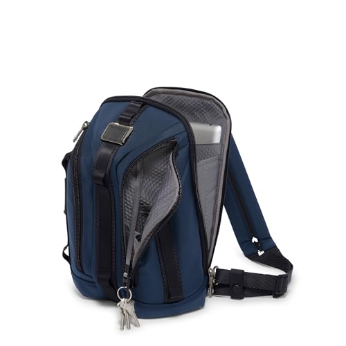 tumi-alpha-bravo-knight-sling-convertible-sling-to-backpack-bag-navy-magnetic-st image 6
