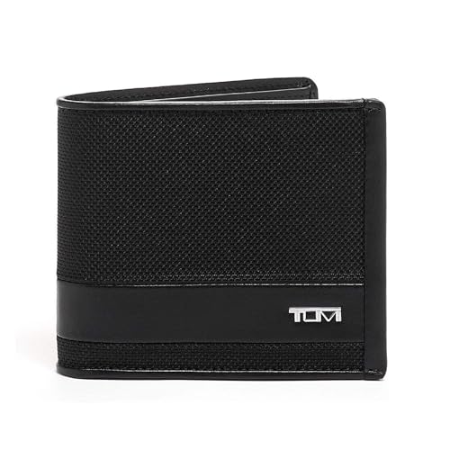 tumi-alpha-global-center-flip-passcase-wallet-for-men-in-black-ballistic-nylon-w image 8