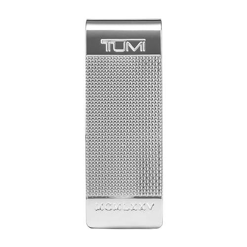 tumi-nassau-ballistic-etched-money-clip-silvertone-metal-wallet-for-men-and-wome image 7