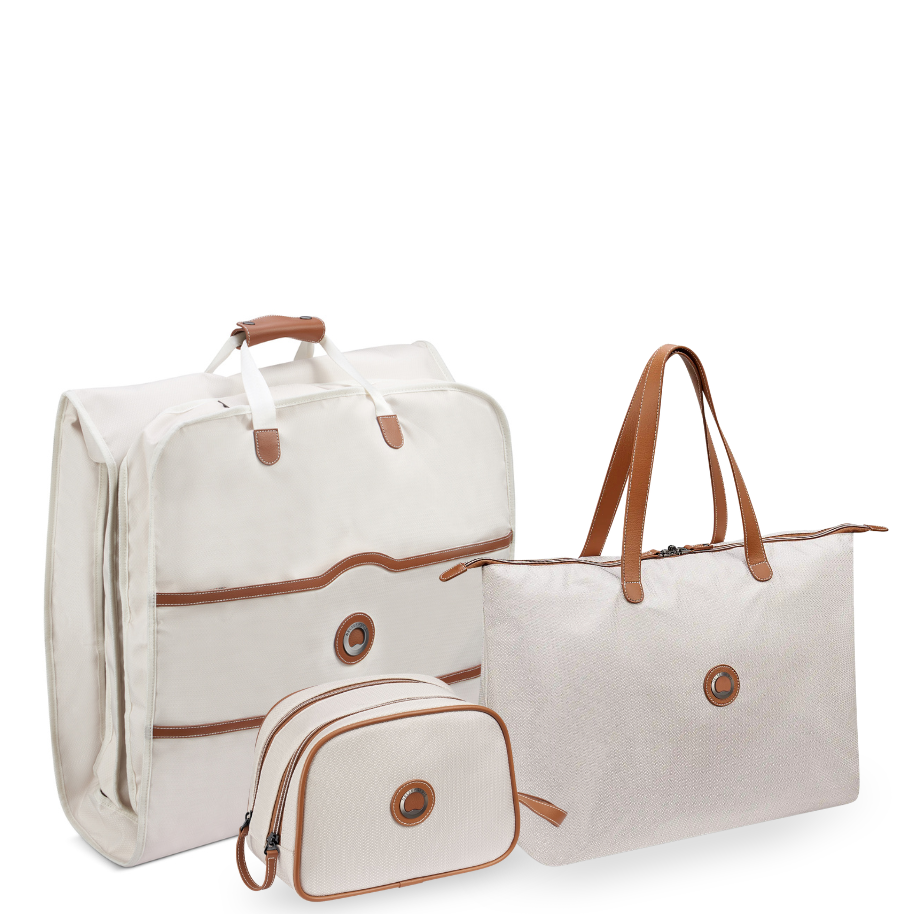 delsey-chatelet-air-2-0-on-the-go-kit-3-piece-travel-set-with-tote-toiletry-bag- image 1