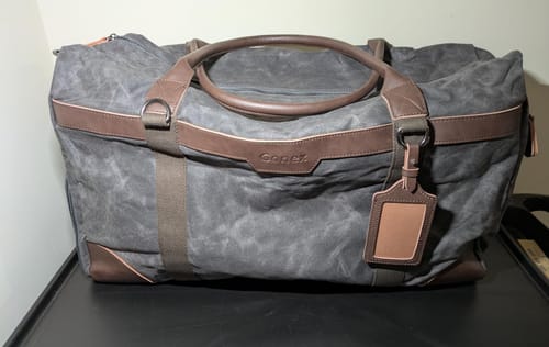 Waxed canvas is the real deal