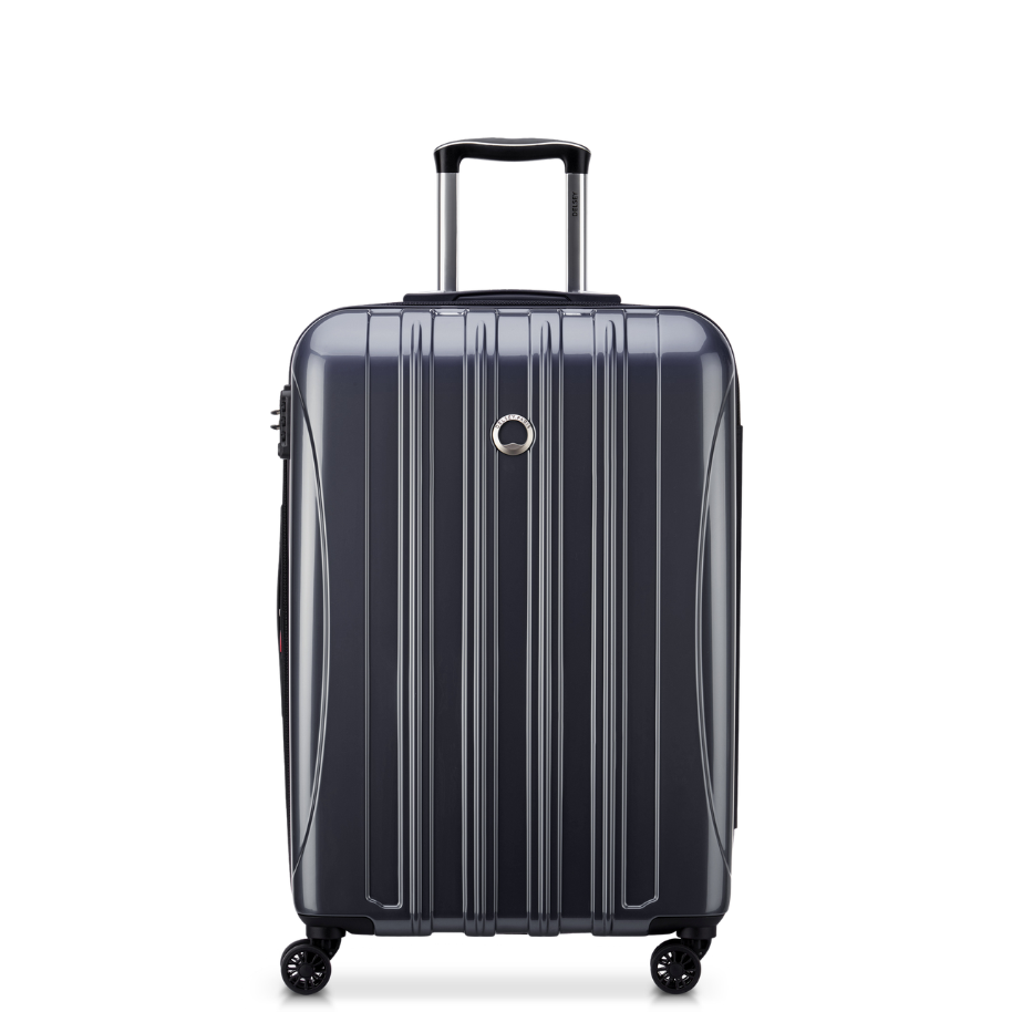 delsey-helium-aero-steel-grey-3-piece-polycarbonate-spinner-luggage-set-21-25-29 image 4