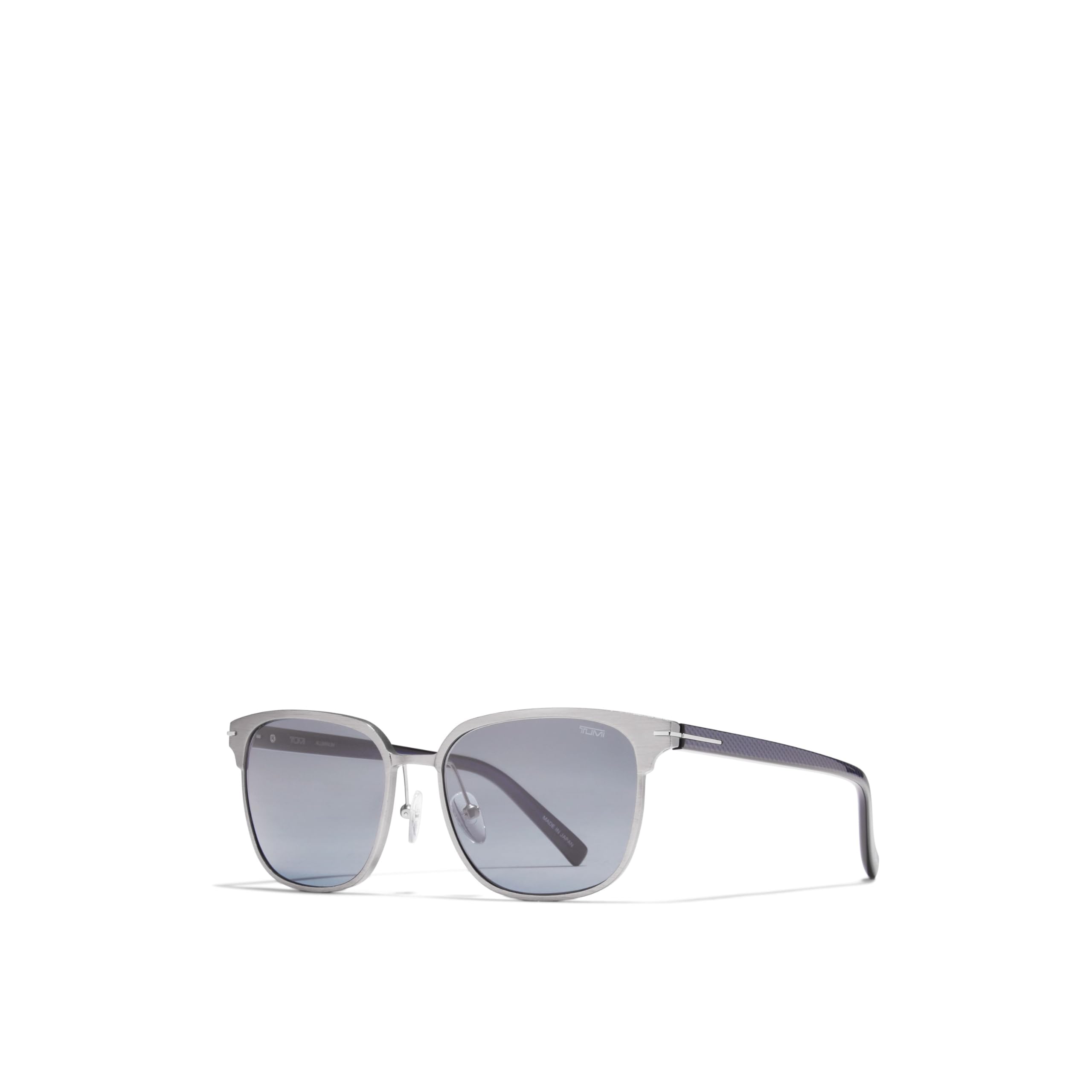 tumi-009-unisex-square-sunglasses-55mm-gunmetal-aluminum-frame-uv-protection-wit image 3