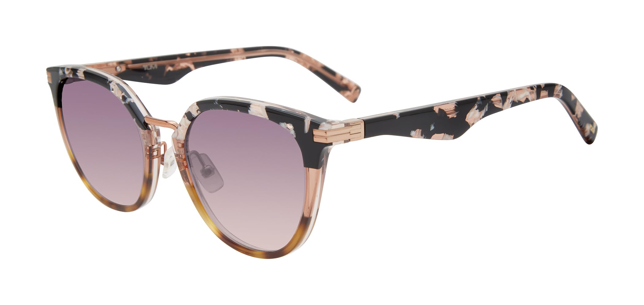 tumi-004-cat-eye-sunglasses-for-women-52mm-rose-gradient-uv-protection-lenses-wi image 1