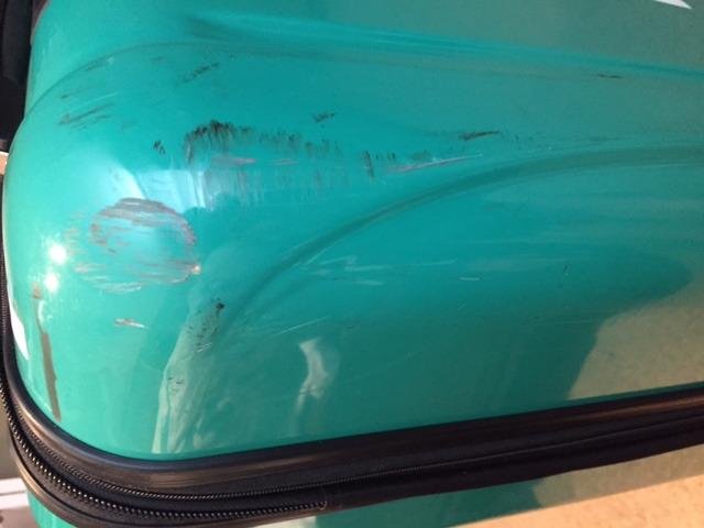 Cracked corner after one trip