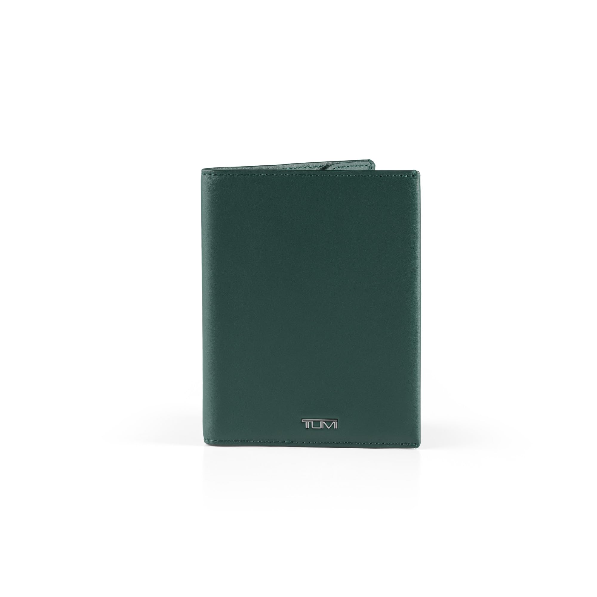 tumi-nassau-leather-passport-sleeve-travel-card-holder-organizer-black-embossed image 3