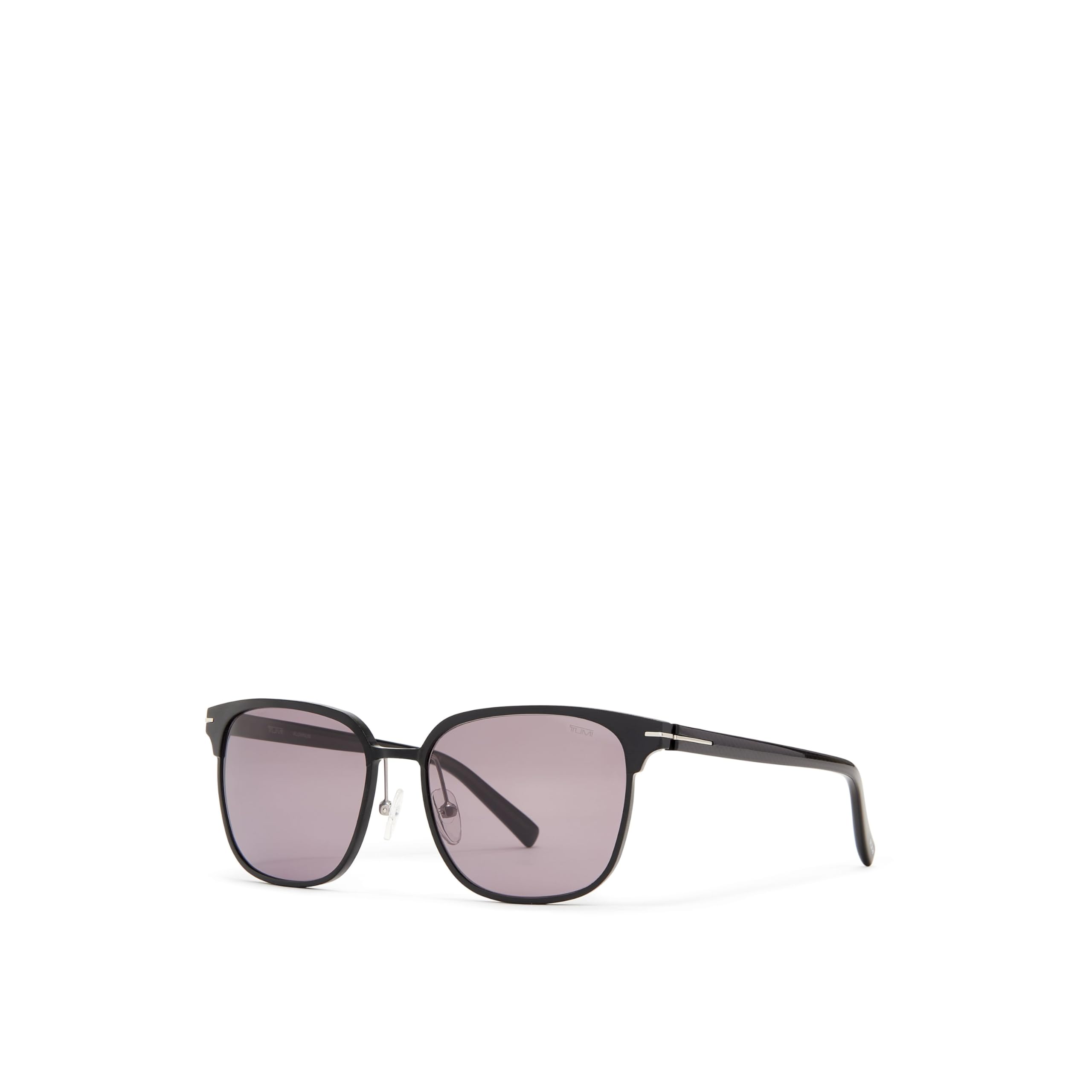 tumi-009-unisex-square-sunglasses-aluminum-frame-uv-protection-55mm-black image 3