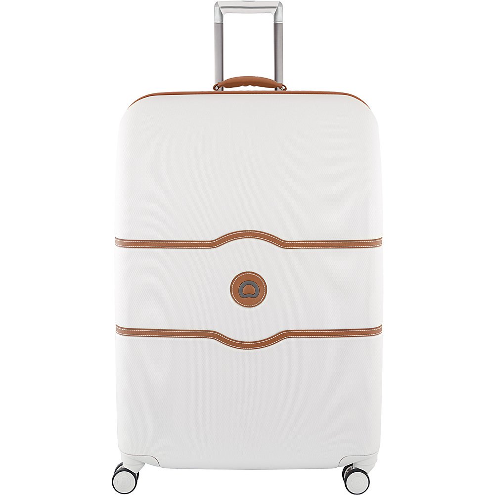 delsey-paris-chatelet-hard-28-inch-checked-large-hardside-spinner-luggage-chocol image 3