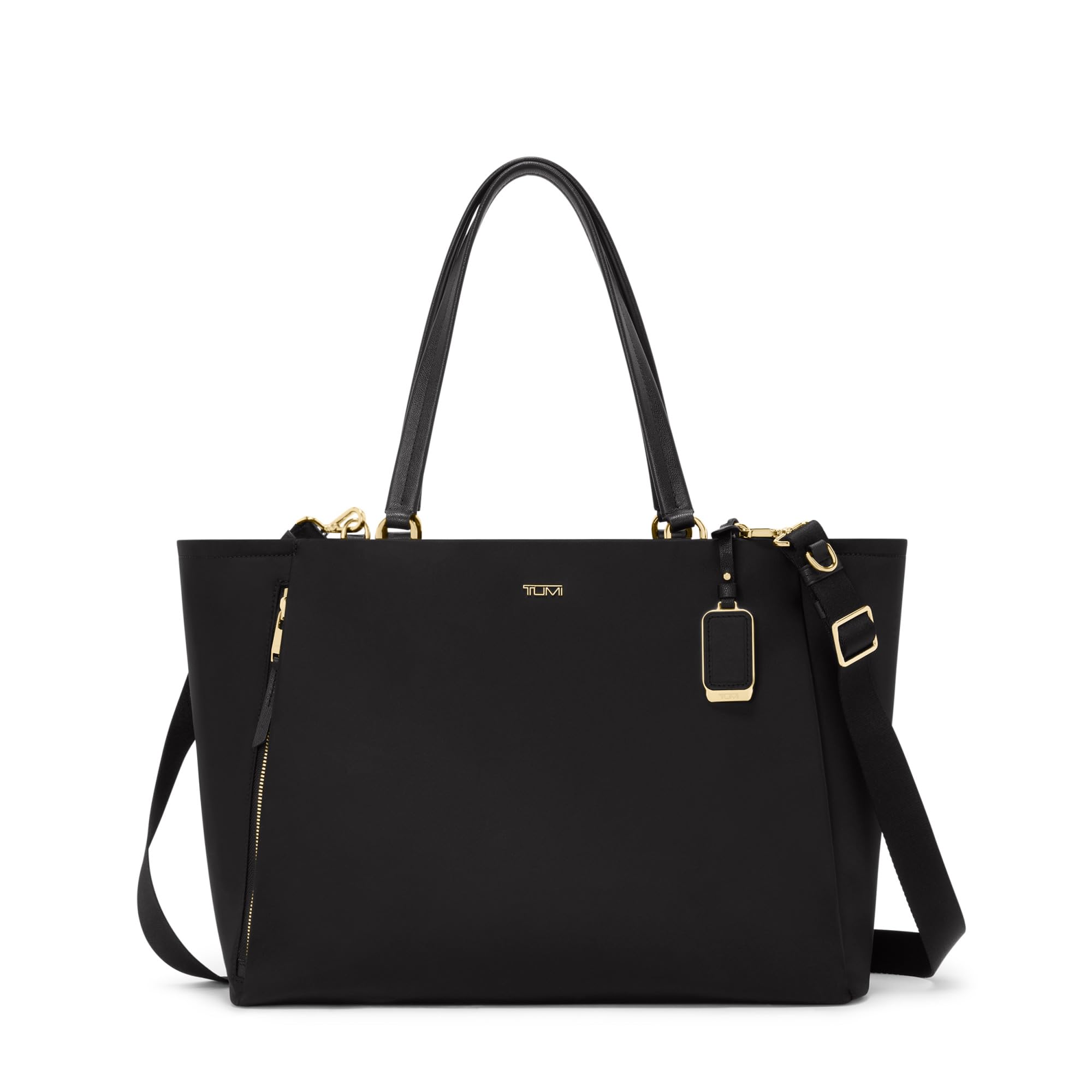 tumi-voyageur-valetta-tote-women-s-lightweight-nylon-carryall-bag-with-padded-la image 8