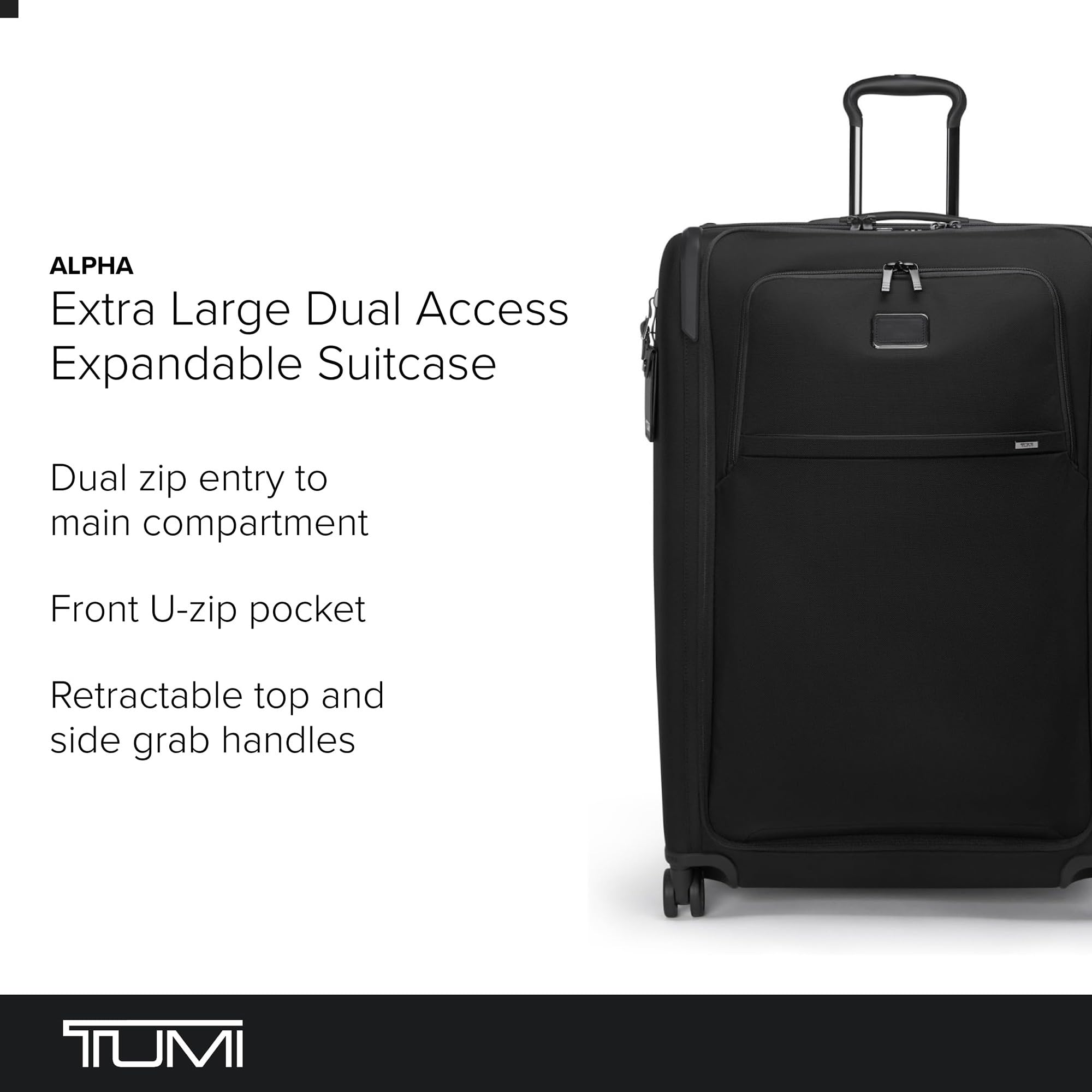 tumi-alpha-x-large-dual-access-expandable-4-wheeled-checked-luggage-ballistic-ny image 2