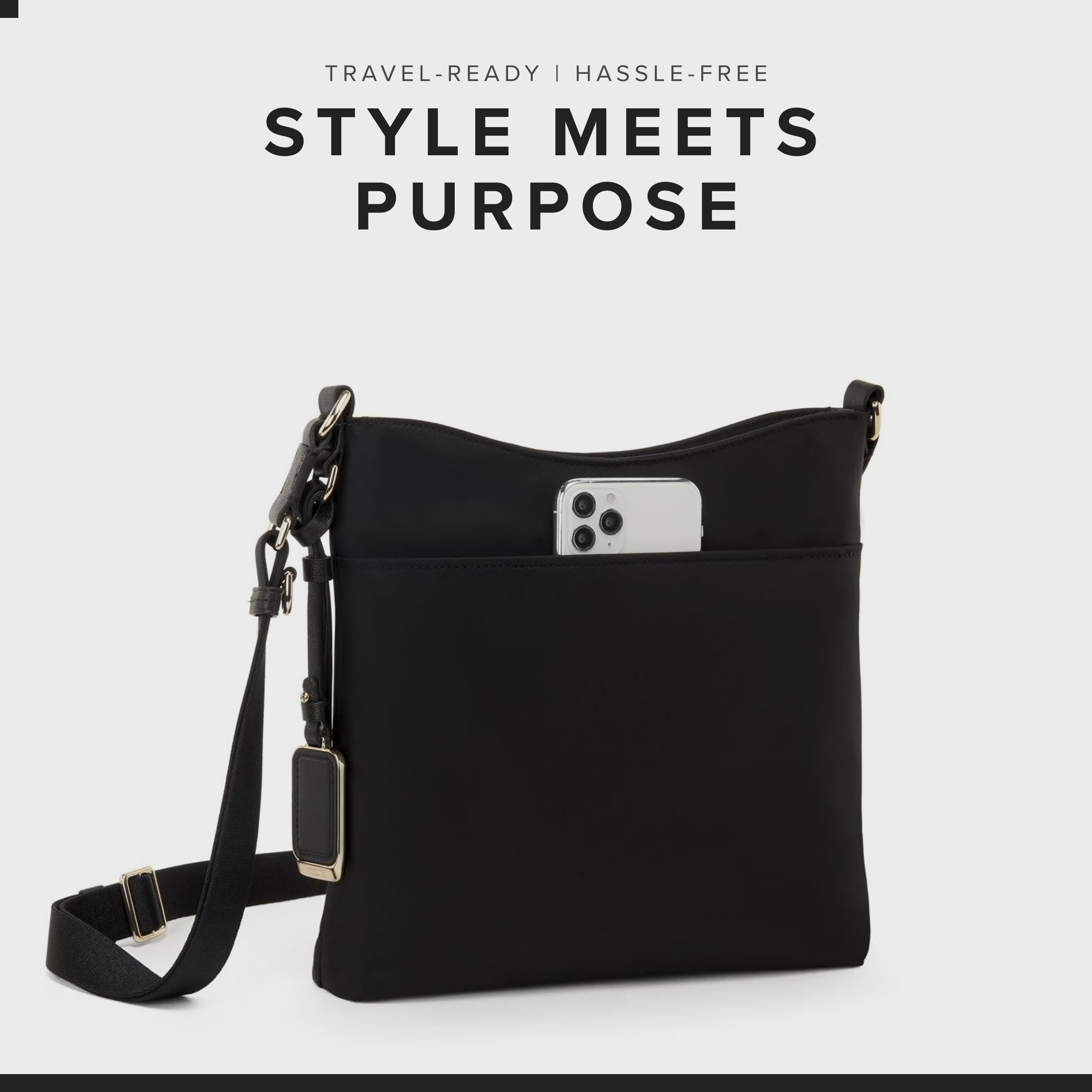 tumi-voyageur-tyler-crossbody-bag-for-women-lightweight-durable-nylon-multi-pock image 7