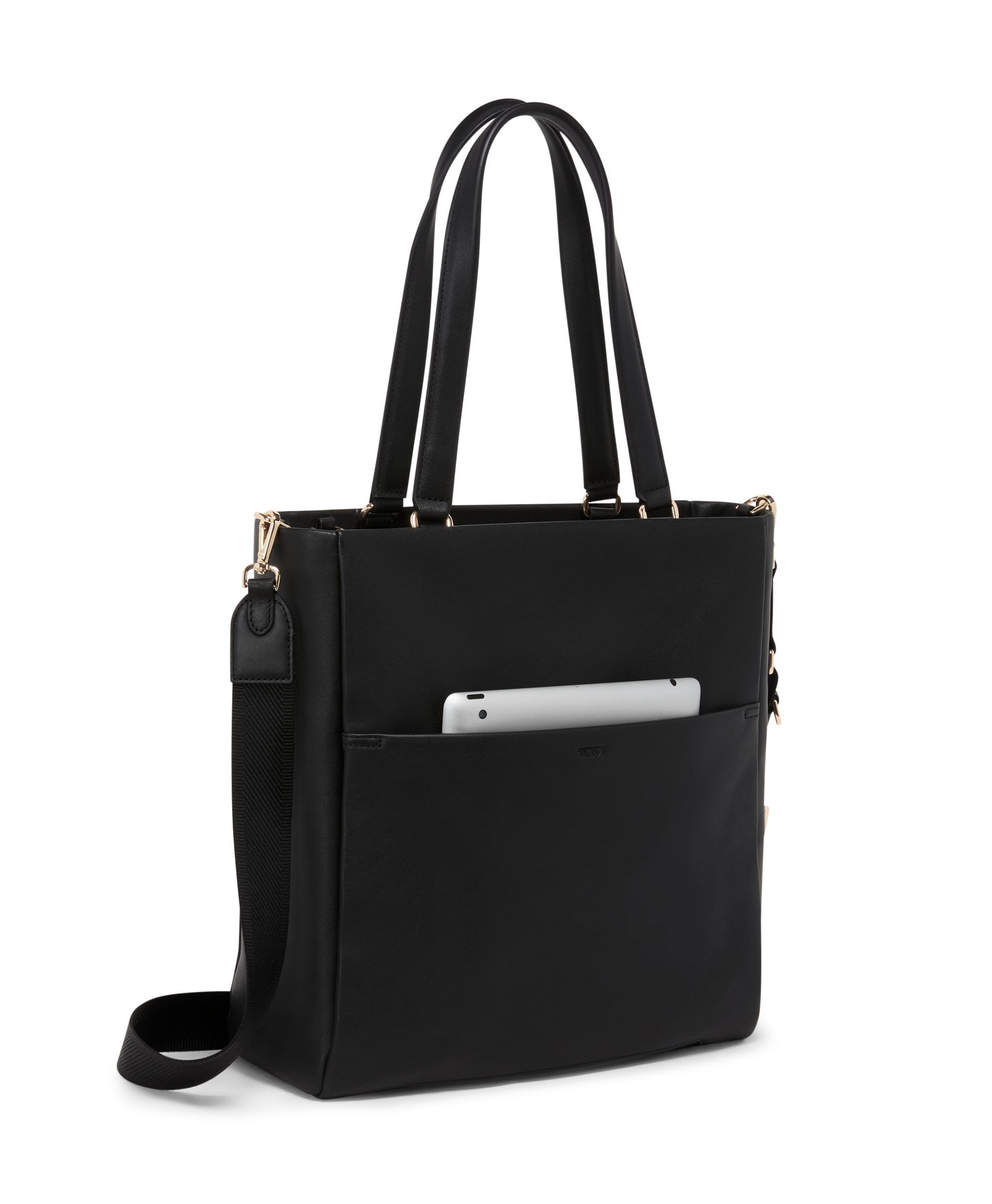 tumi-voyageur-vail-leather-tote-women-s-lightweight-bag-with-crossbody-strap-zip image 6