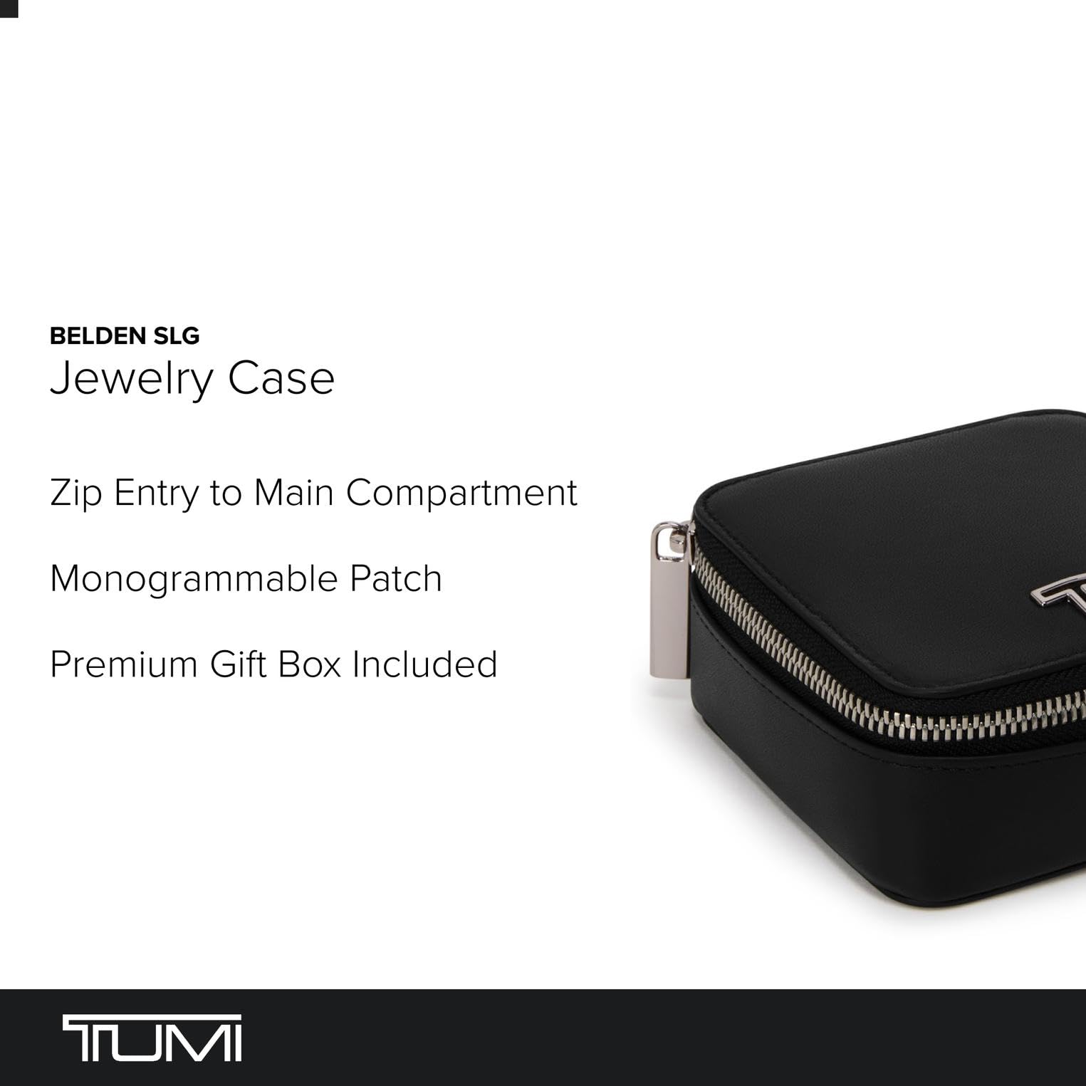 tumi-womens-jewelry-case-black-gunmetal-100-leather-travel-organizer-with-earrin image 2