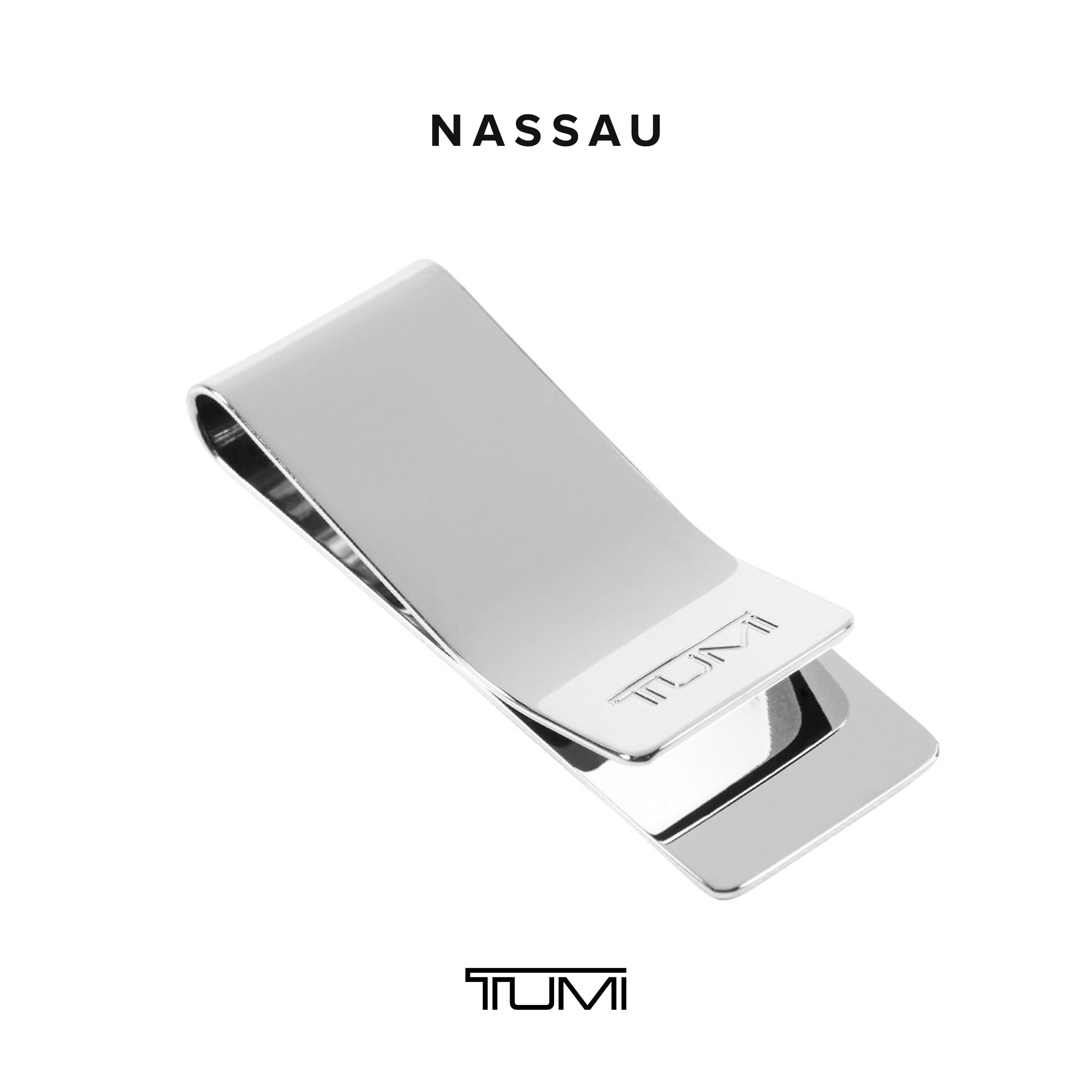 tumi-nassau-ballistic-etched-money-clip-silvertone-metal-wallet-for-men-and-wome image 5