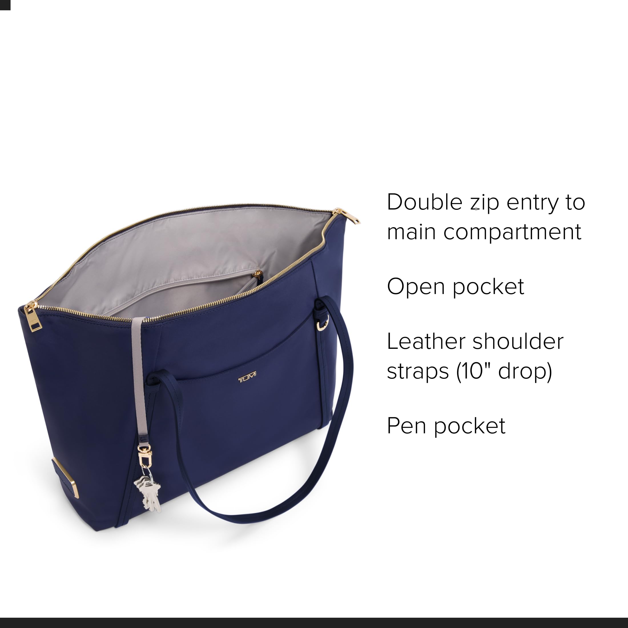 tumi-voyageur-q-tote-lightweight-everyday-travel-tote-with-multiple-compartments image 4