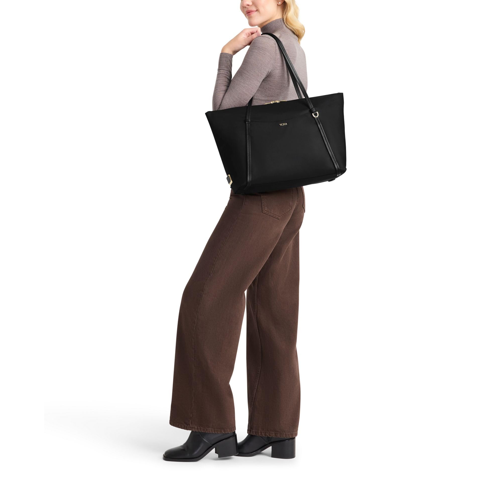 tumi-voyageur-q-tote-lightweight-everyday-travel-tote-with-multiple-compartments image 2
