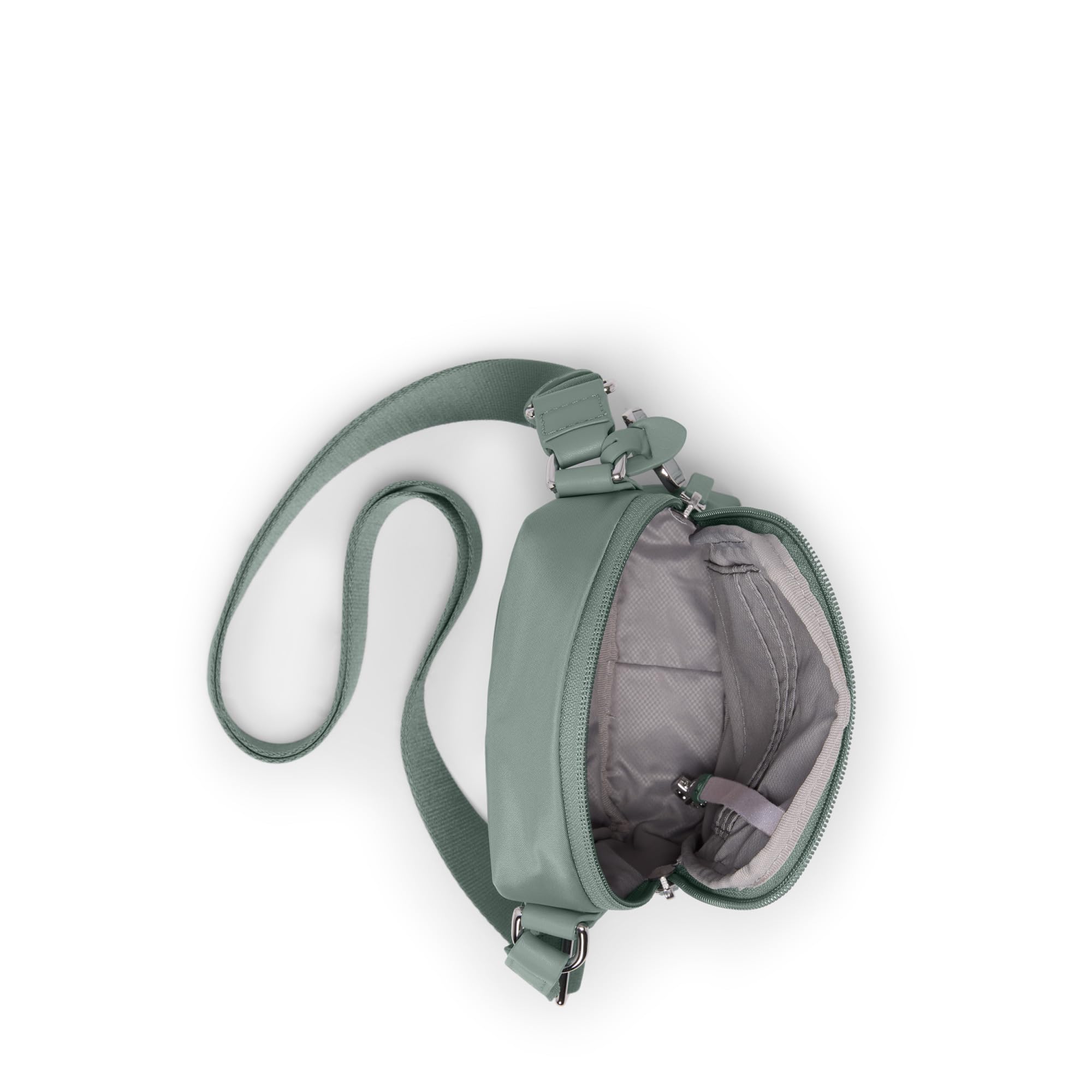 tumi-persia-crossbody-bag-for-women-slim-recycled-nylon-vertical-crossbody-purse image 4