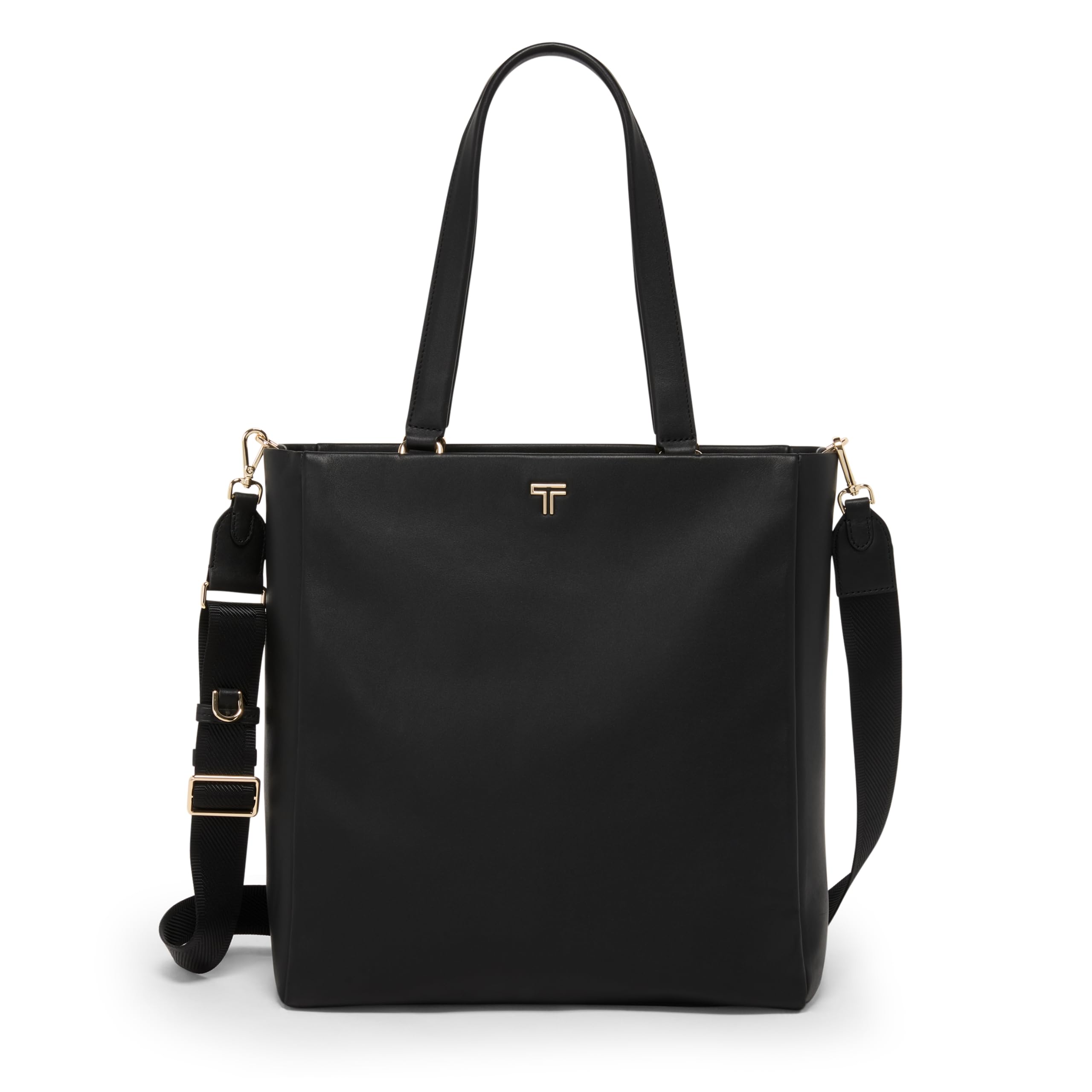 tumi-voyageur-vail-leather-tote-women-s-lightweight-bag-with-crossbody-strap-zip image 1