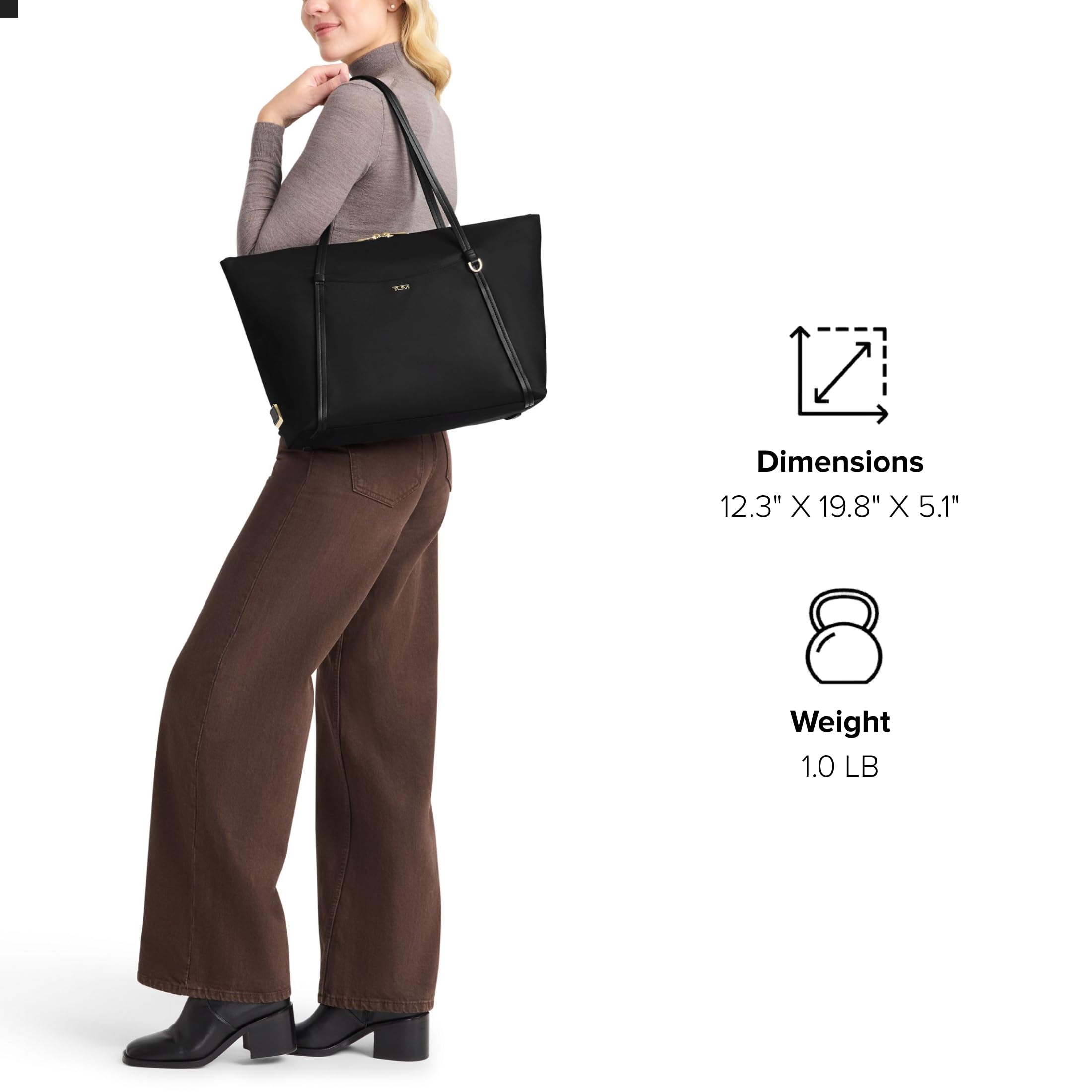 tumi-voyageur-q-tote-lightweight-everyday-travel-tote-with-multiple-compartments image 8