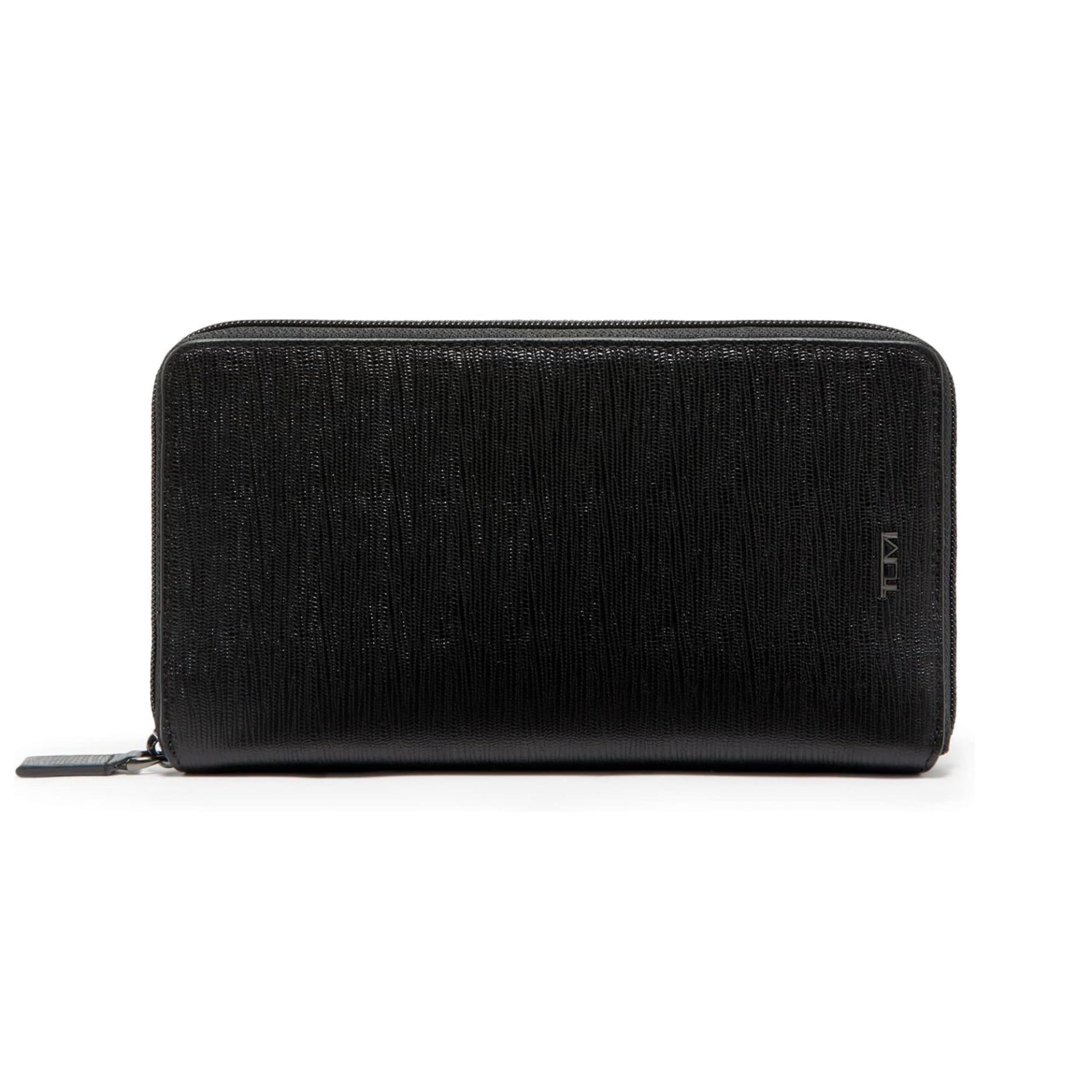 tumi-nassau-travel-wallet-leather-passport-boarding-pass-card-document-organizer image 1