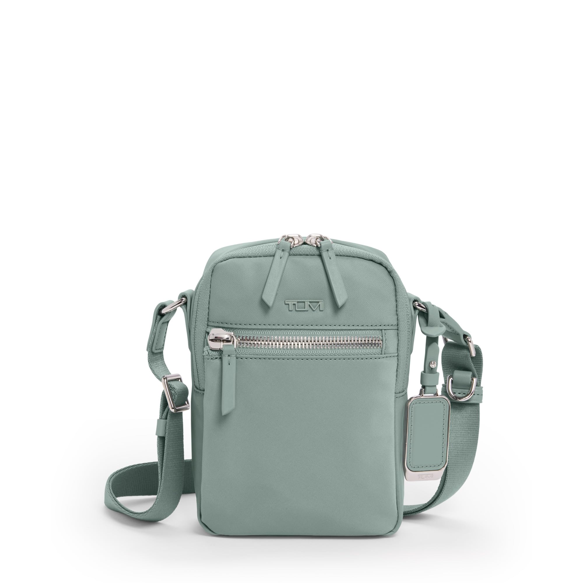 tumi-persia-crossbody-bag-for-women-slim-recycled-nylon-vertical-crossbody-purse image 1