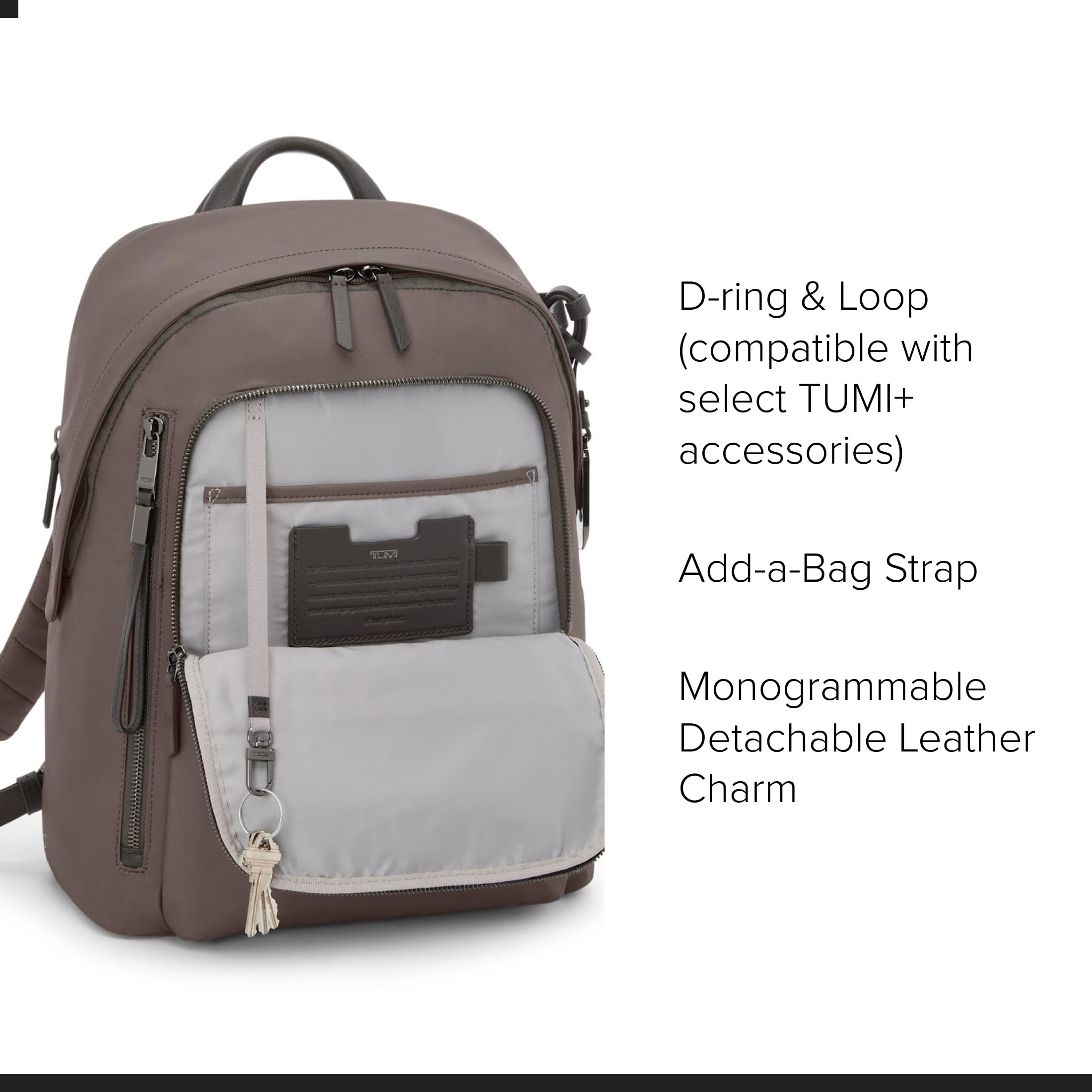 tumi-halsey-women-s-backpack-lightweight-everyday-travel-backpack-with-14-laptop image 4