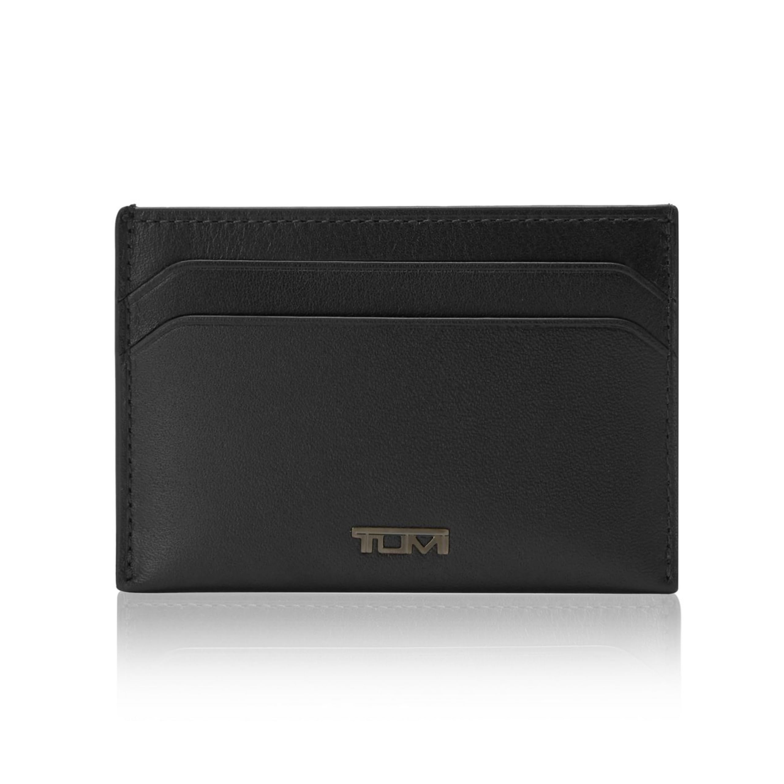 tumi-nassau-slim-card-case-soft-nappa-leather-slim-wallet-card-holder-in-embosse image 4