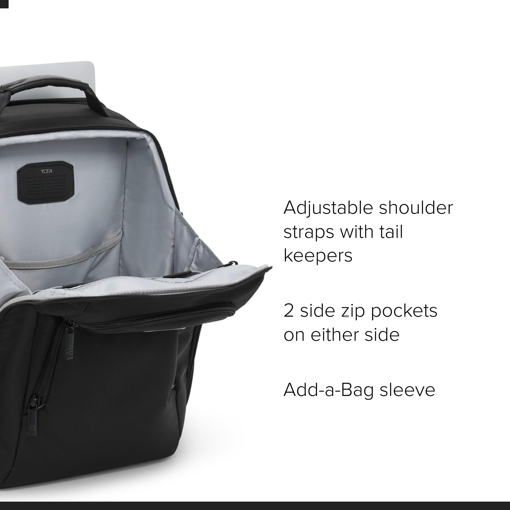 tumi-brief-pack-backpack-black-one-size-padded-15-laptop-compartment image 4