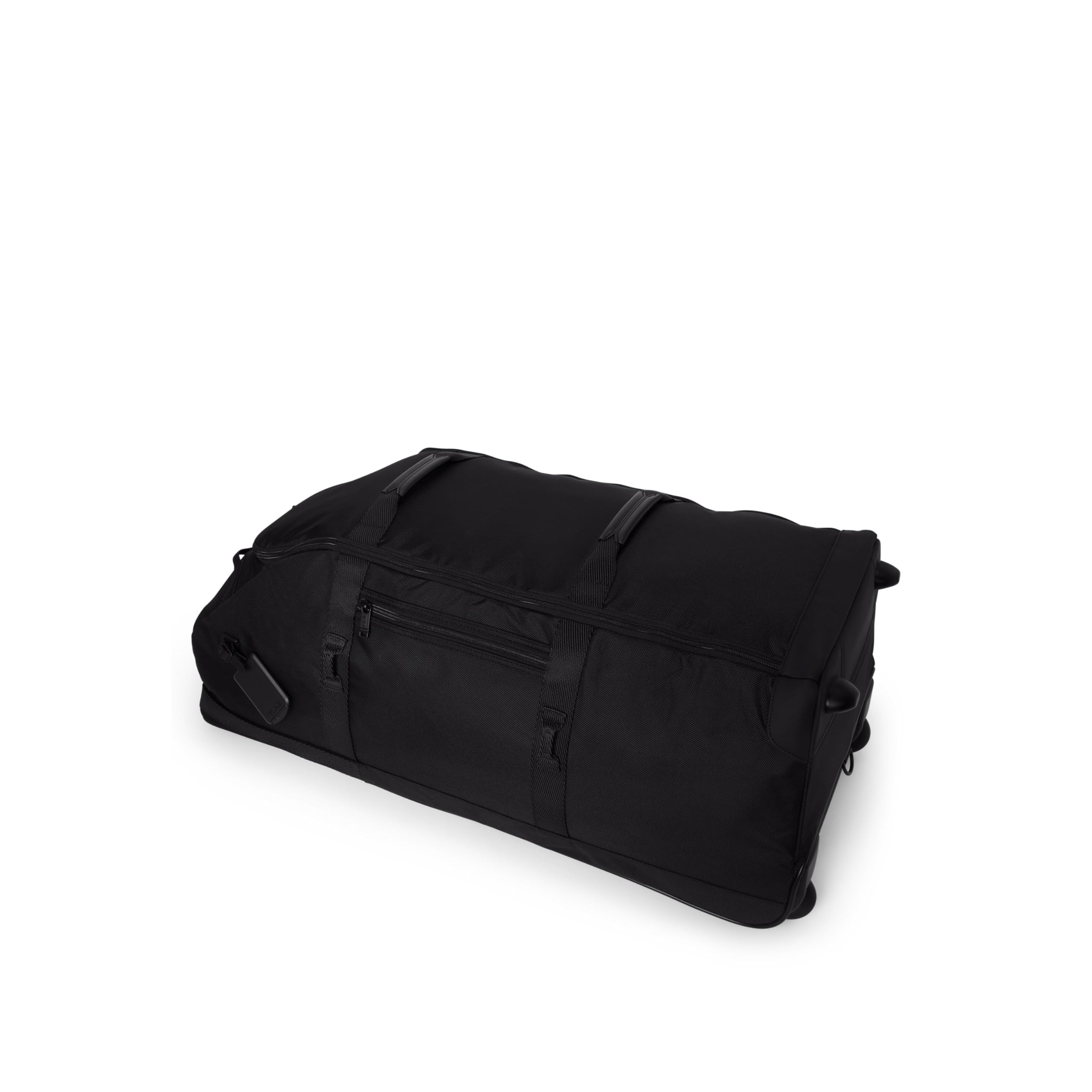 tumi-alpha-bravo-collapsible-duffel-85l-black-ballistic-nylon-travel-duffel-bag- image 4