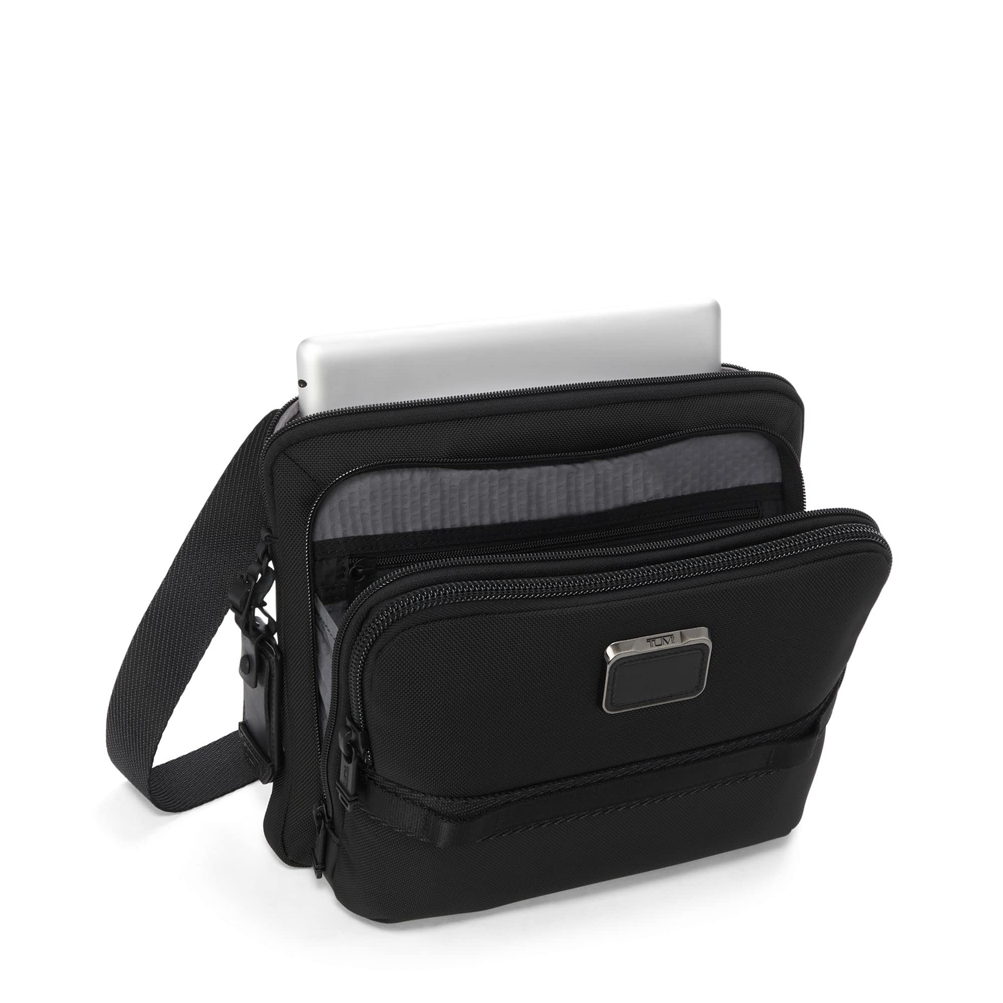 tumi-alpha-bravo-service-crossbody-bag-ballistic-nylon-travel-crossbody-with-zip image 2