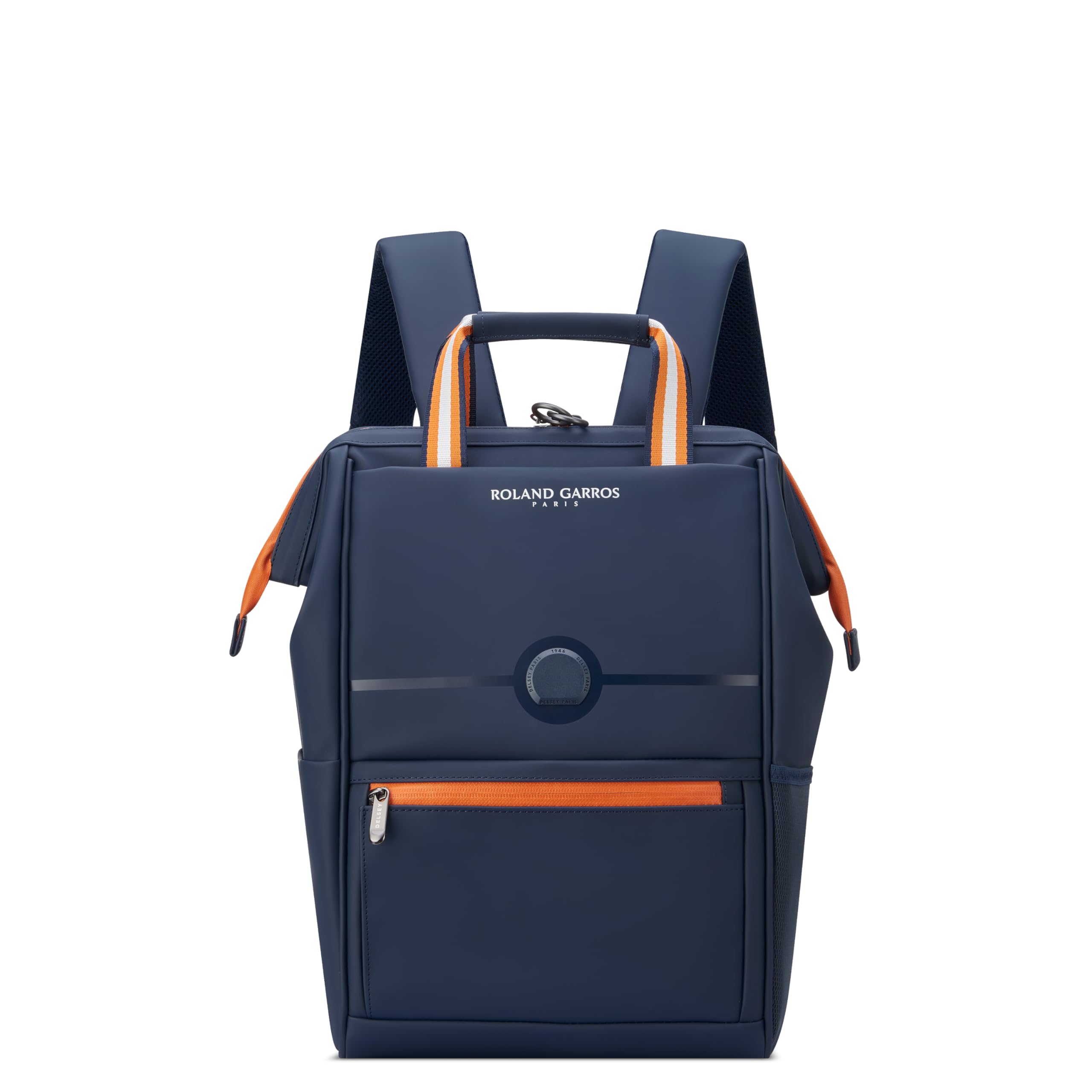 delsey-paris-roland-garros-laptop-tote-backpack-water-resistant-recycled-convert image 1