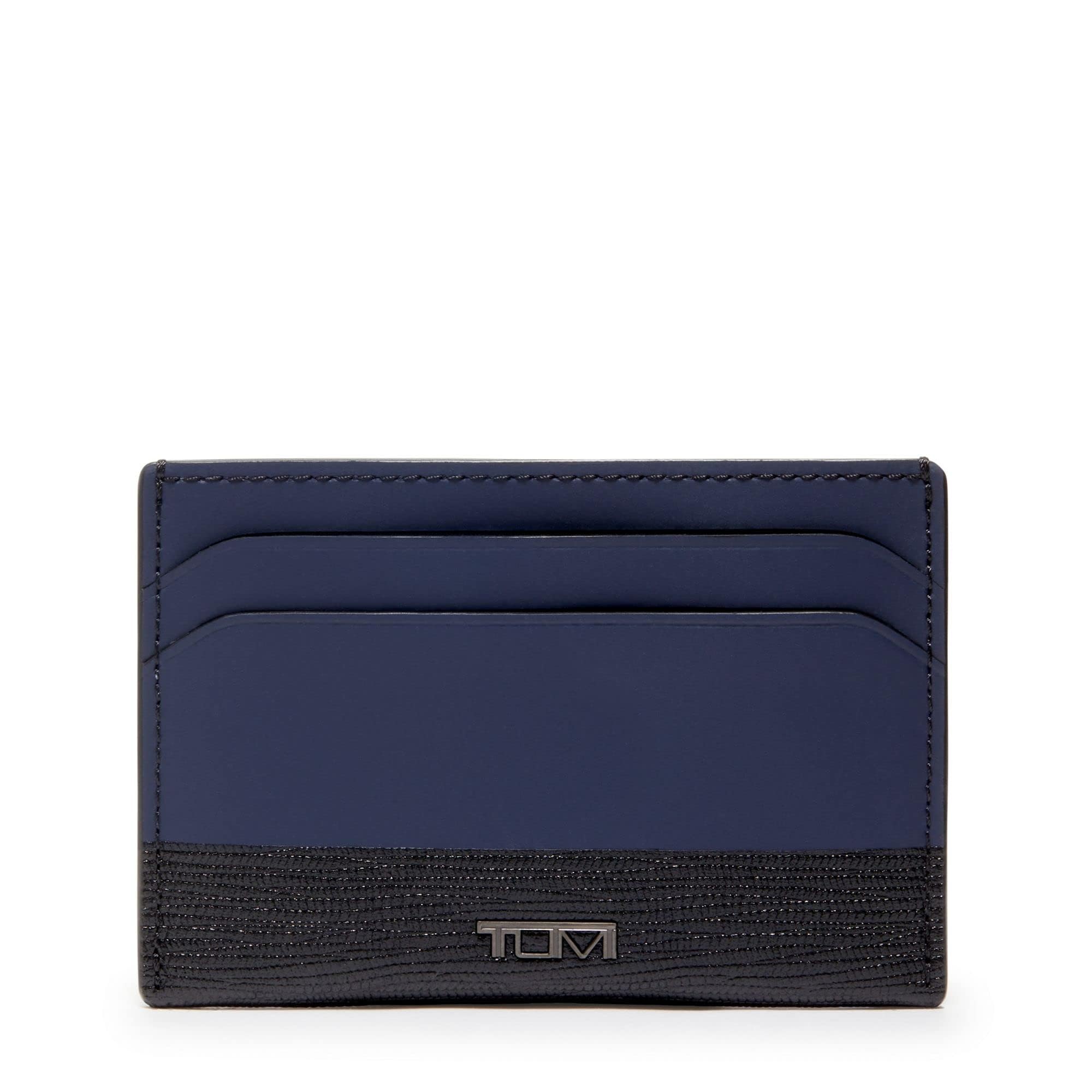 tumi-nassau-slim-card-case-soft-nappa-leather-slim-wallet-card-holder-in-embosse image 6