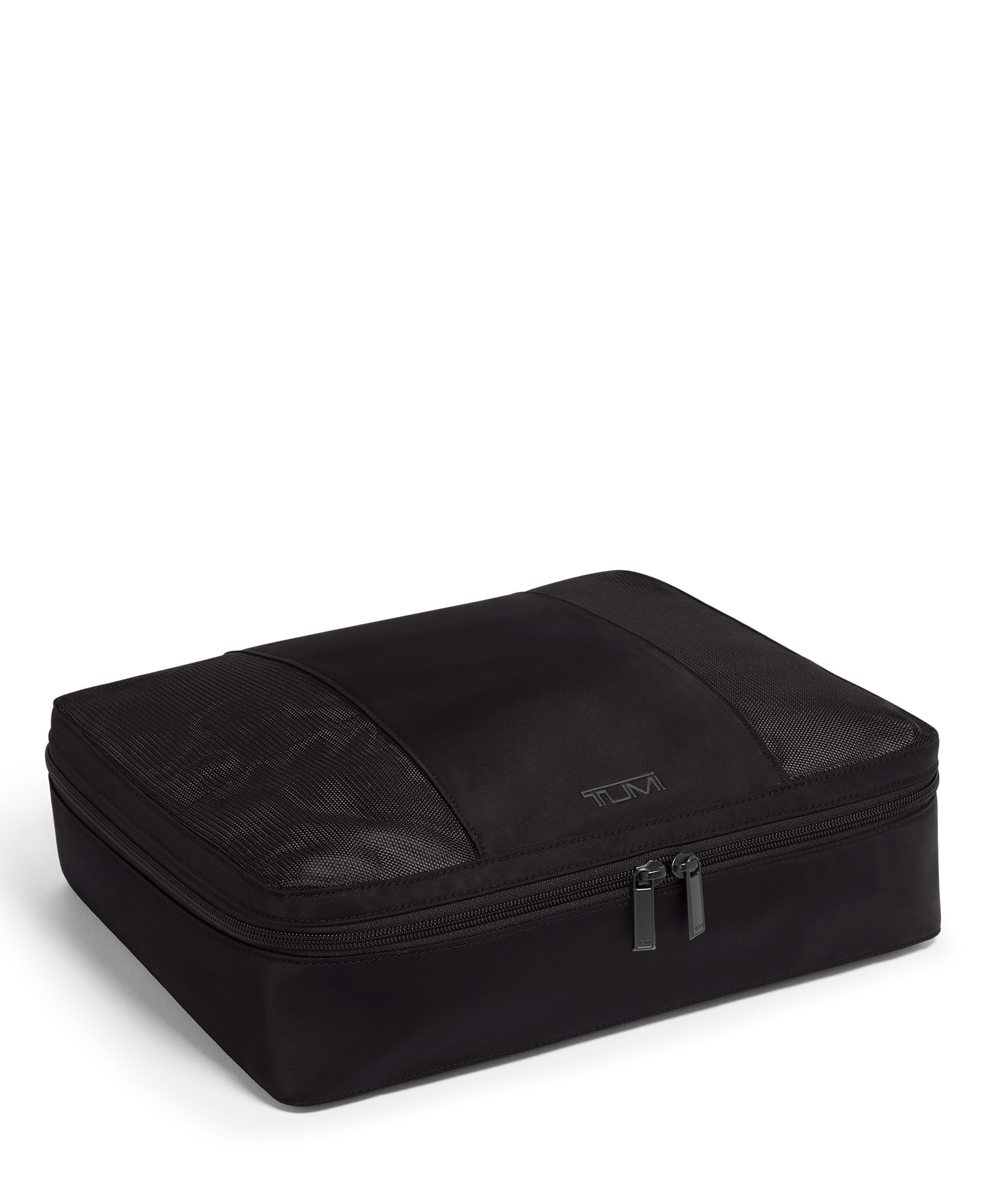 tumi-medium-packing-cube-black-nylon-polyester-organizer-with-zip-closure-and-re image 2
