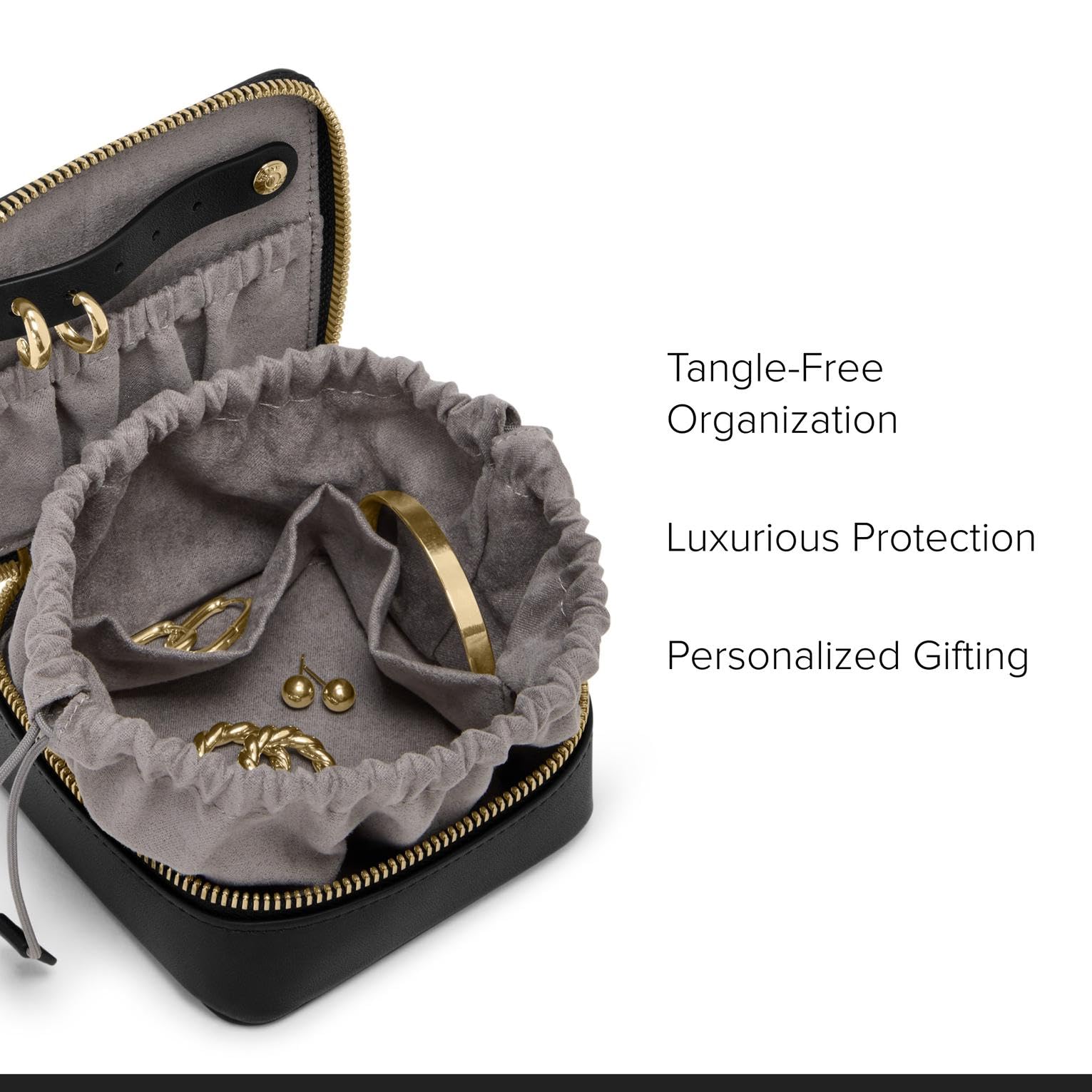 tumi-womens-jewelry-case-black-gunmetal-100-leather-travel-organizer-with-earrin image 4