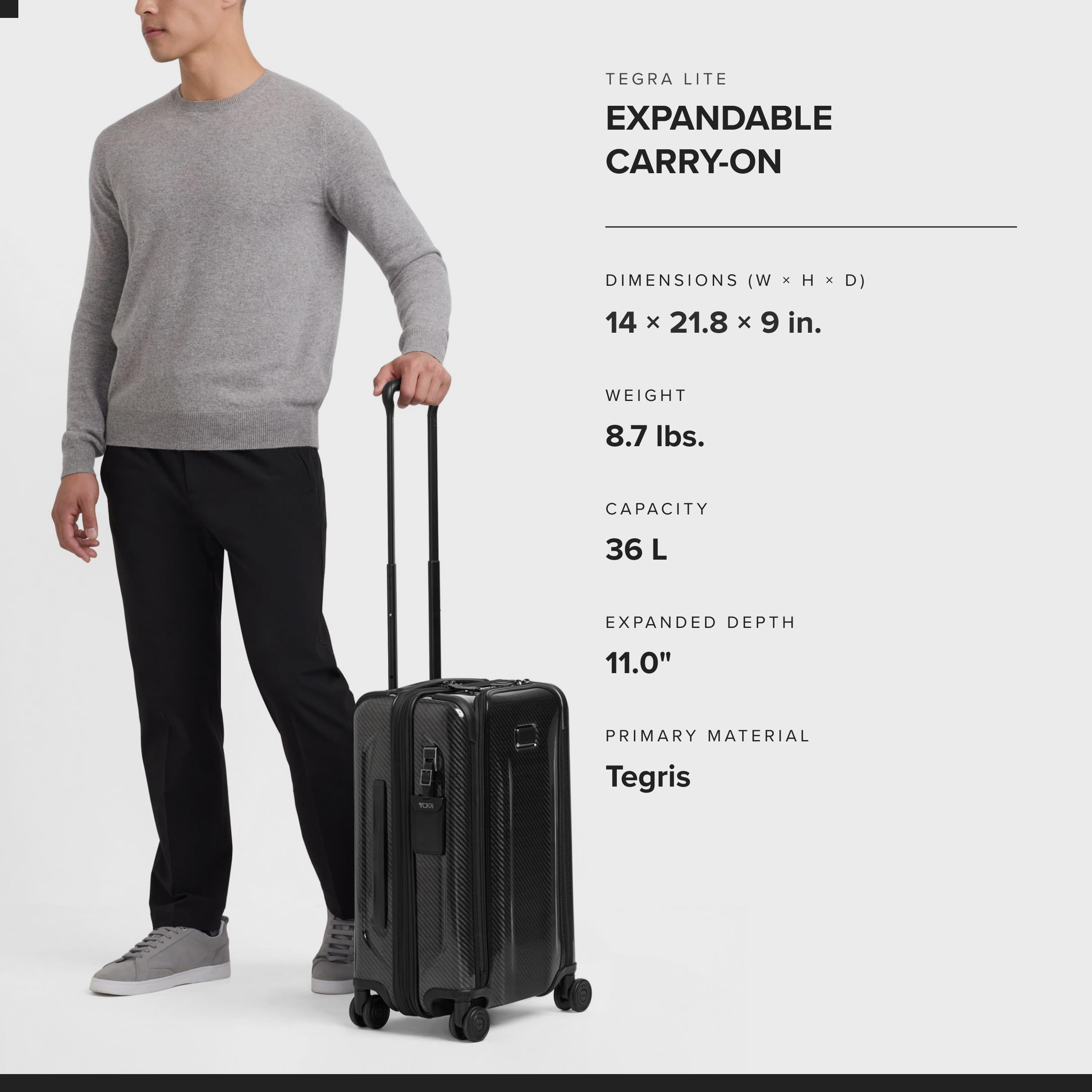 tumi-tegra-lite-expandable-4-wheel-carry-on-luggage-flexible-shell-spinner-suitc image 7